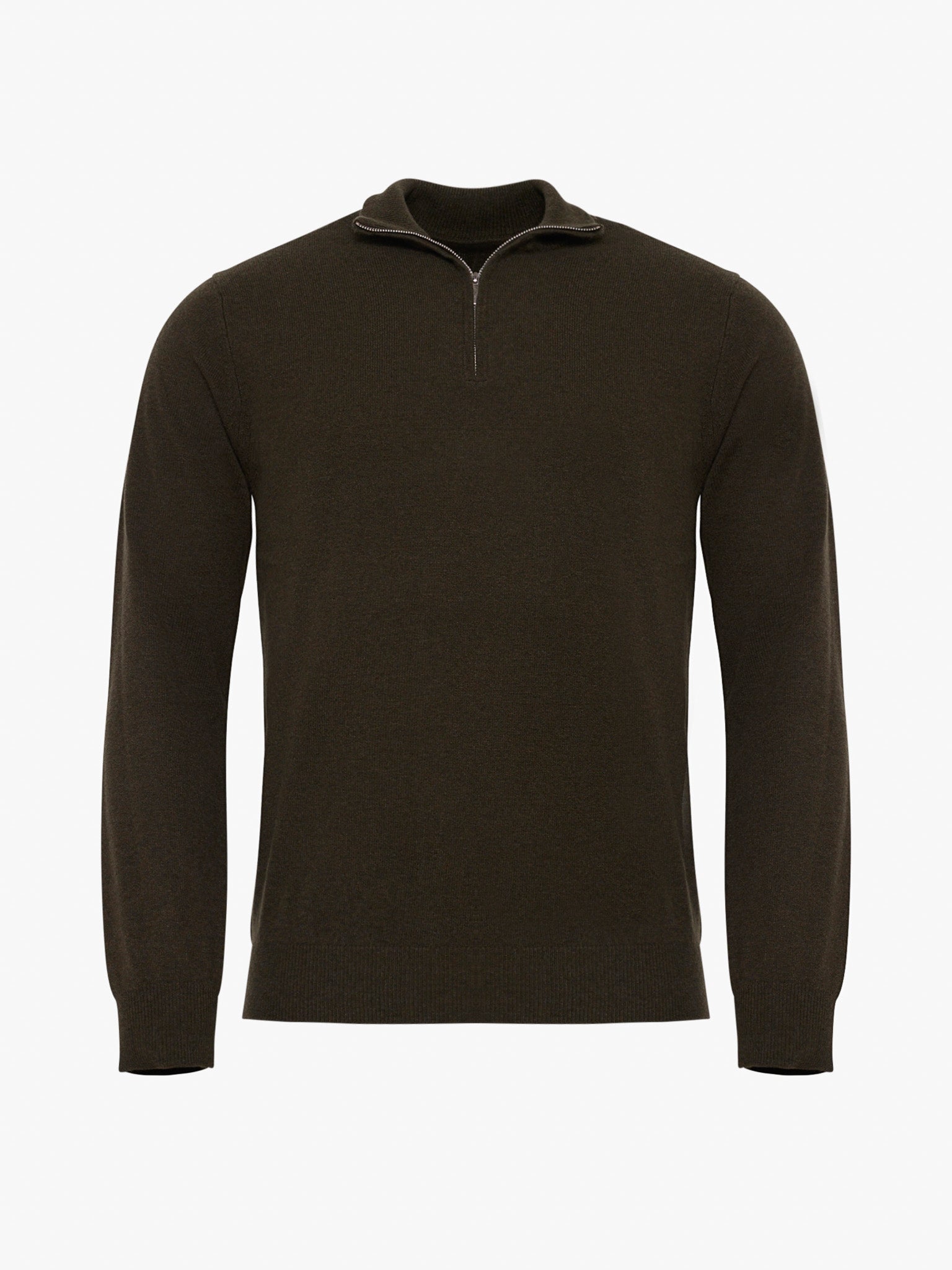 PULLOVER LÃ MERINO VERDE MANGA COMPRIDA REGULAR FIT MARK BELLUCCI