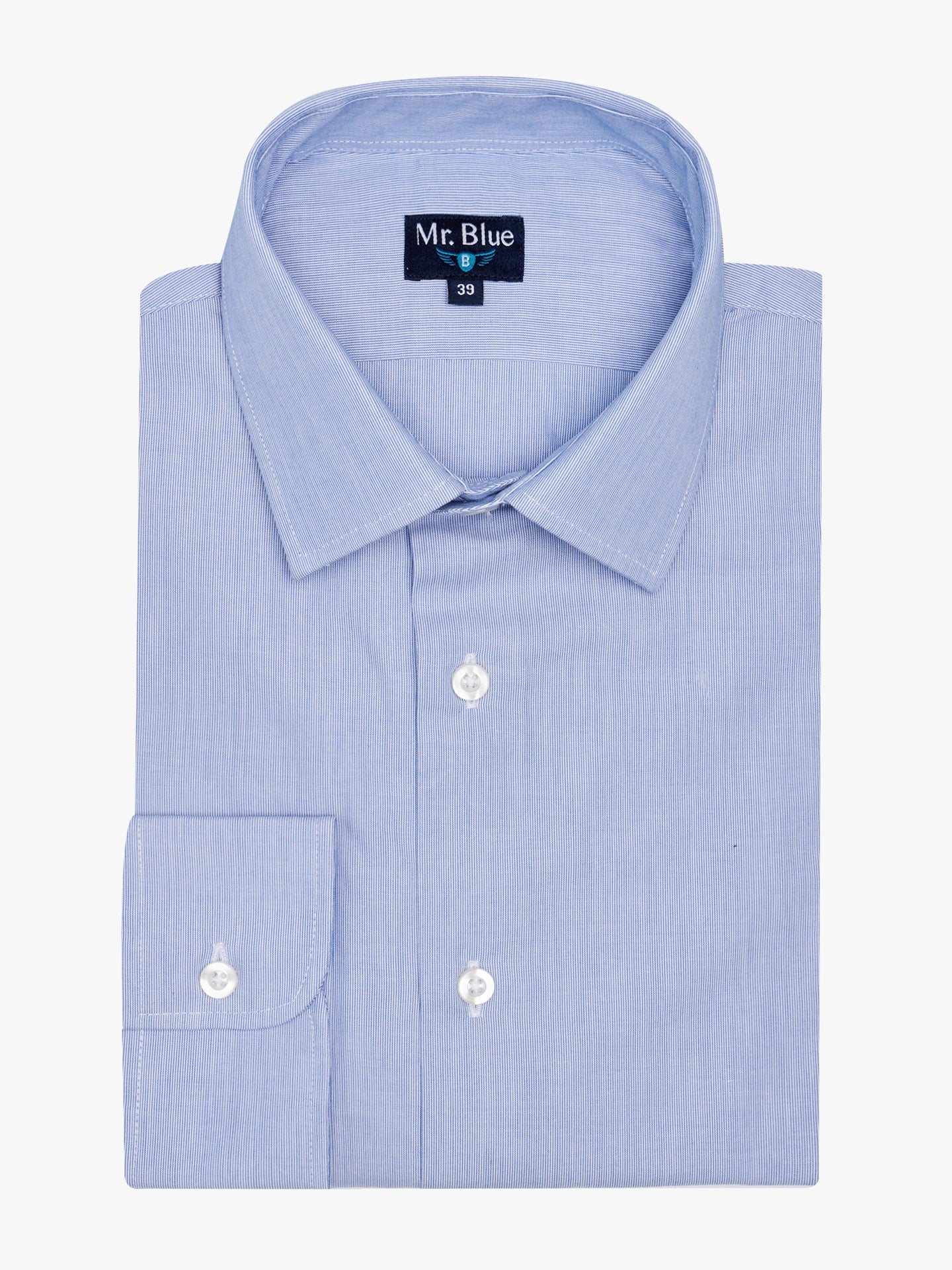 CAMISA AZUL CLASSIC FIT MR. BLUE