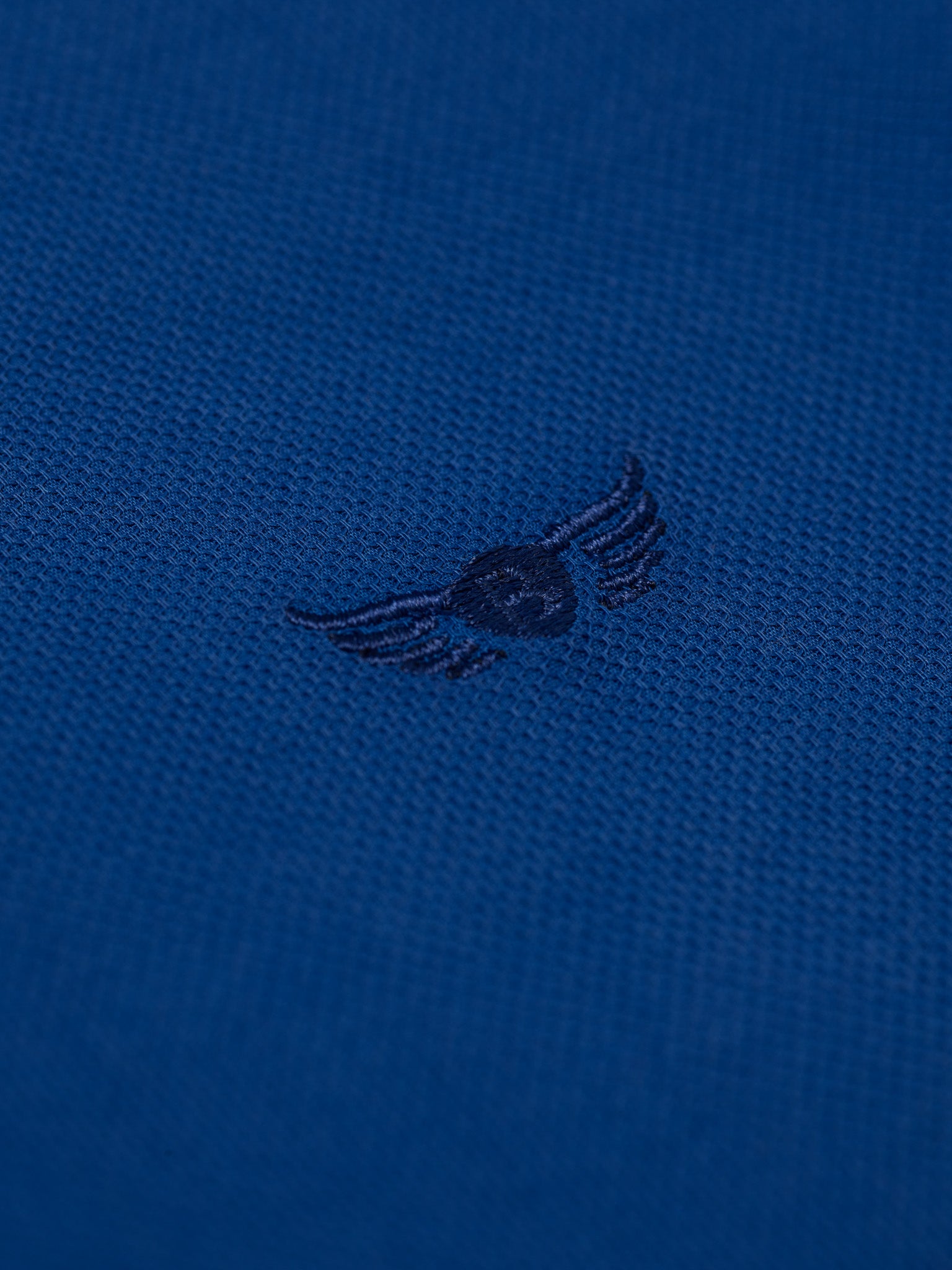 CAMISA DOBBY AZUL MANGA COMPRIDA REGULAR FIT MR. BLUE