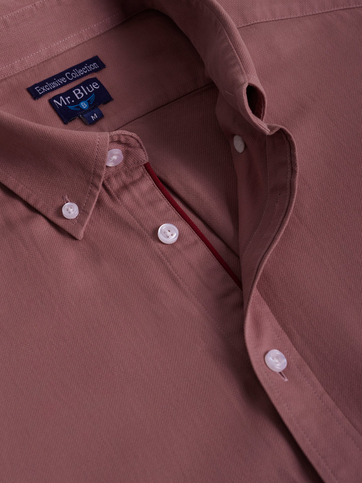 CAMISA ROSA REGULAR FIT MR. BLUE