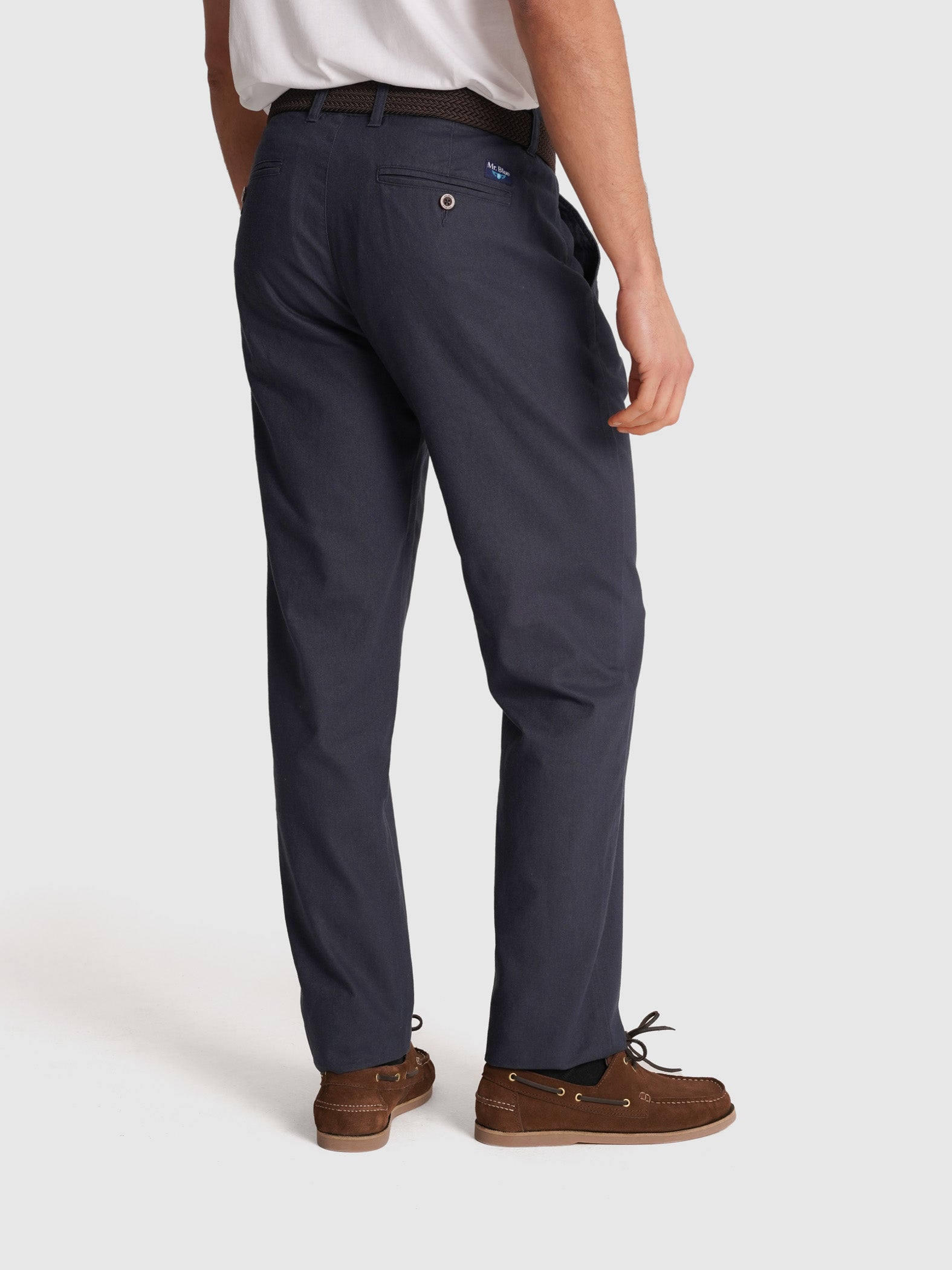 CALÇAS AZUIS REGULAR FIT MR. BLUE