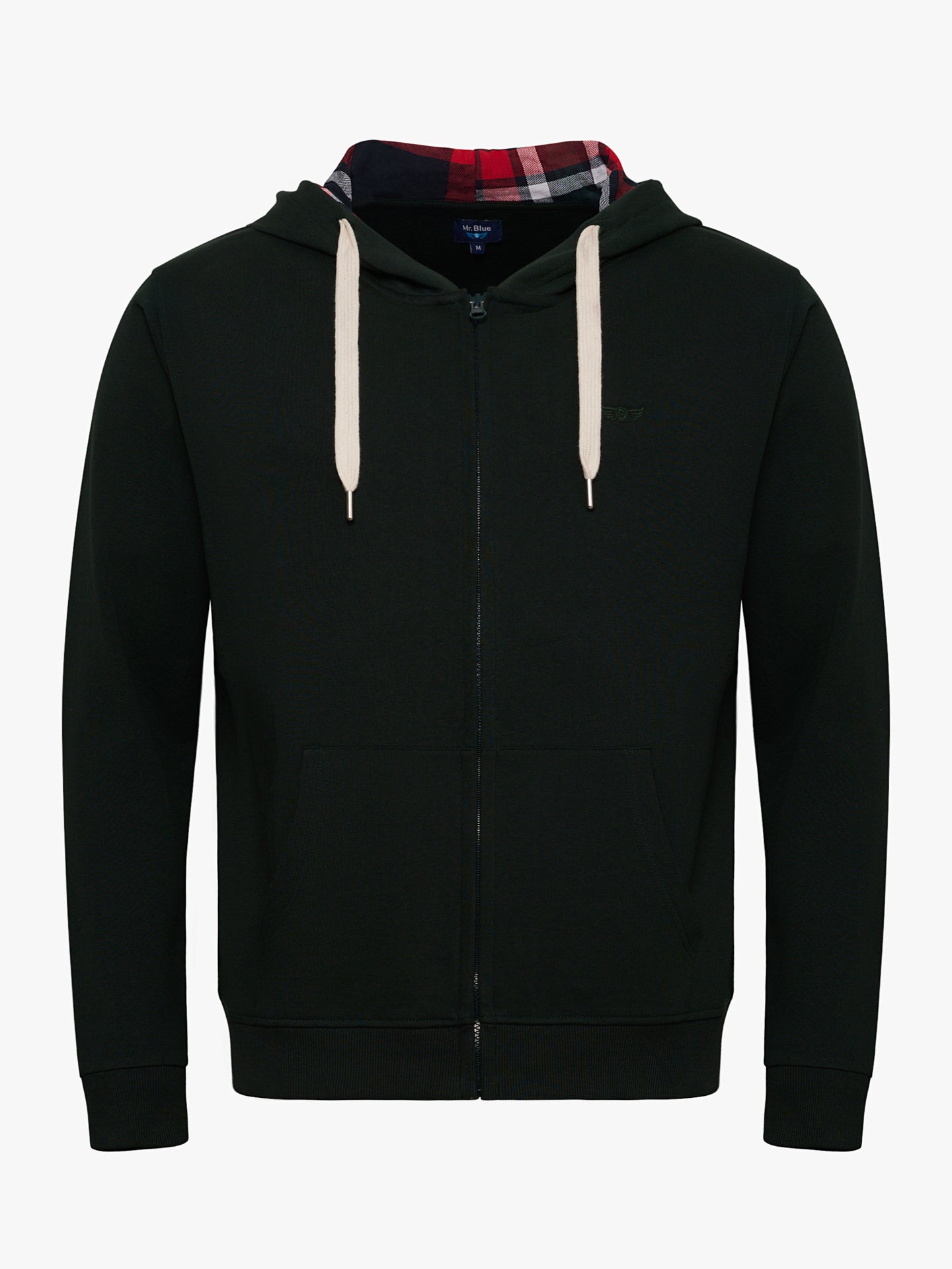 HOODIE VERDE REGULAR FIT MR. BLUE