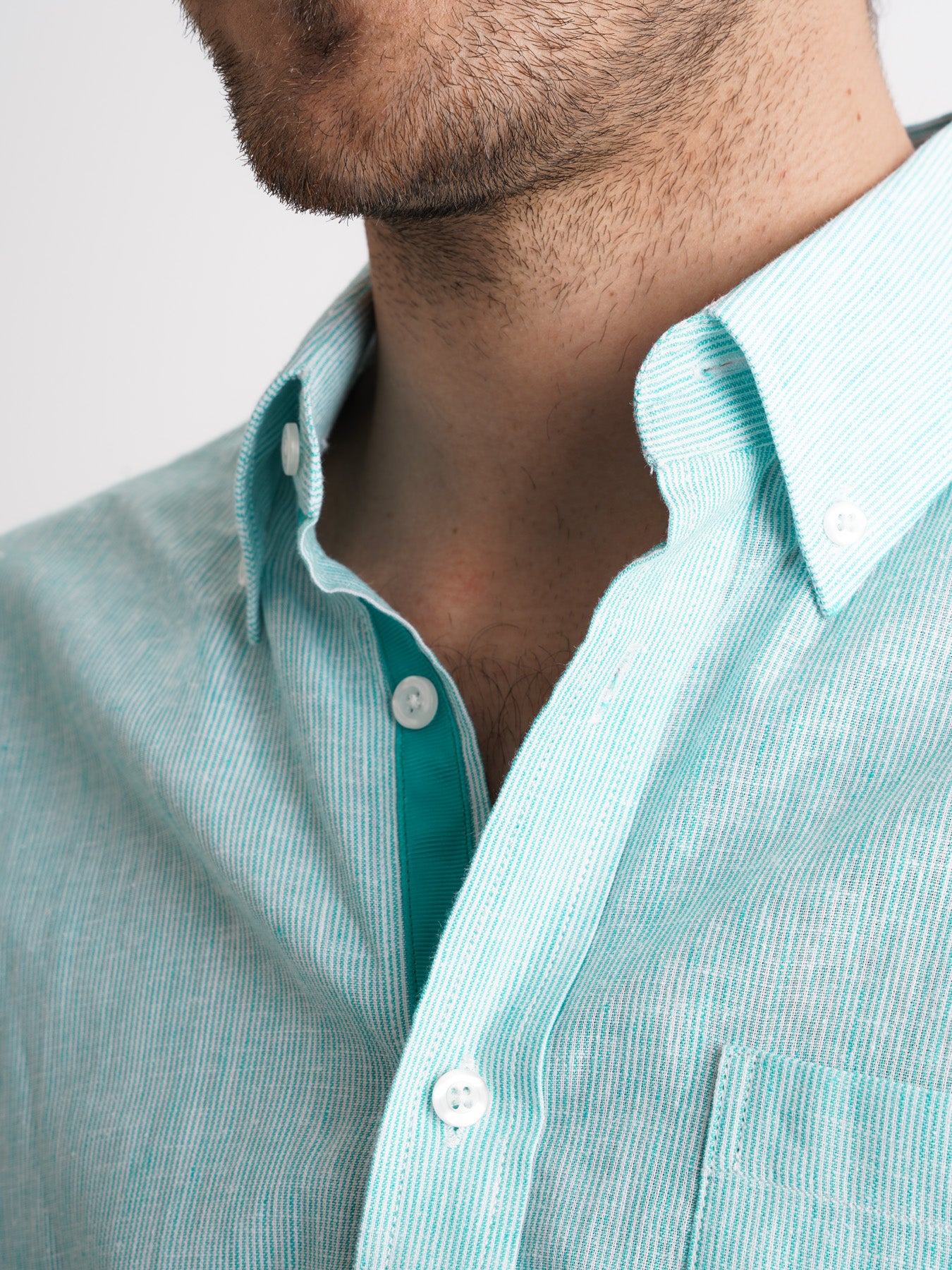 Camisa Regular Fit Oxford Azul Mr. Blue