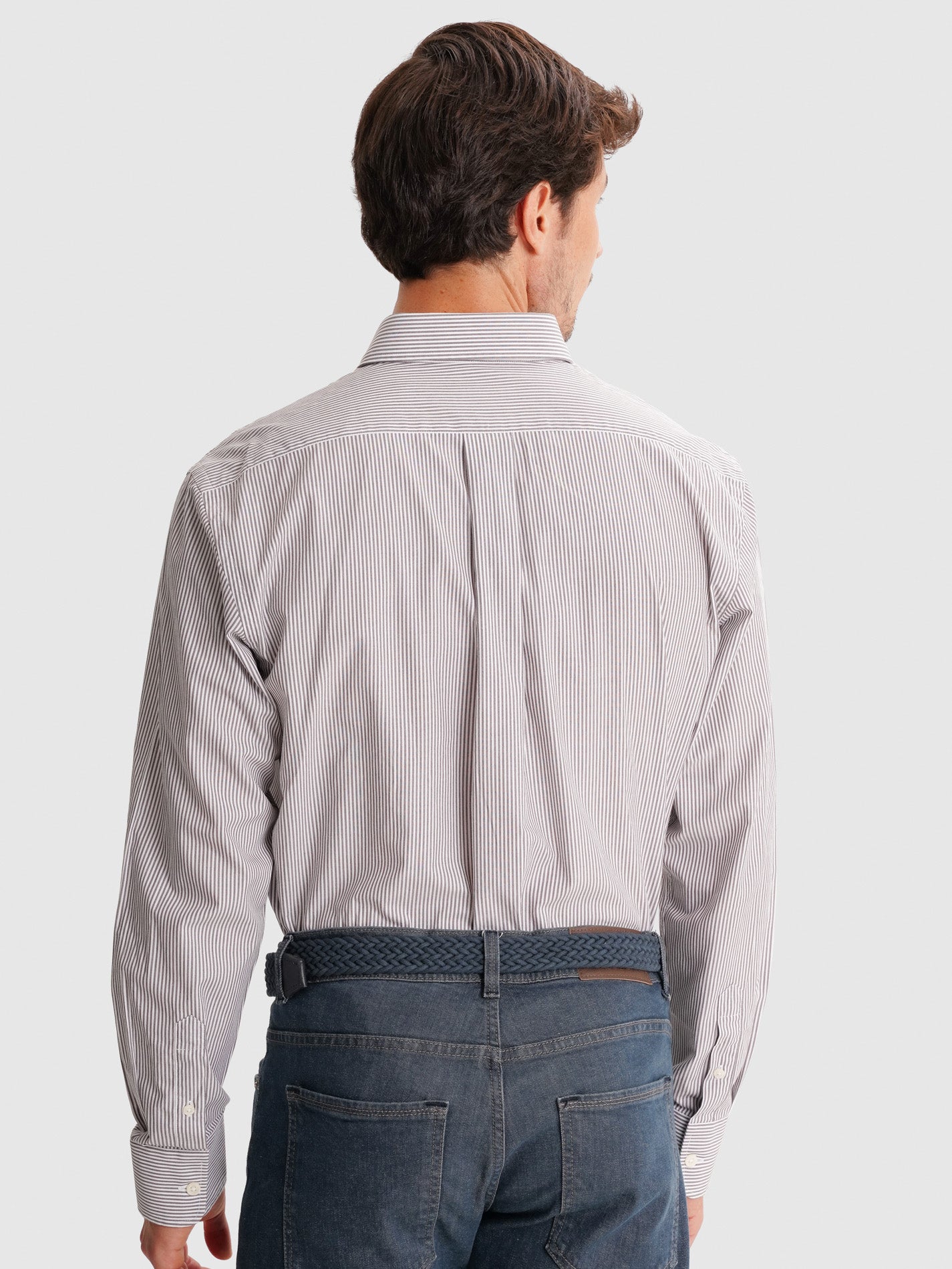 CAMISA CINZENTA REGULAR FIT MR. BLUE