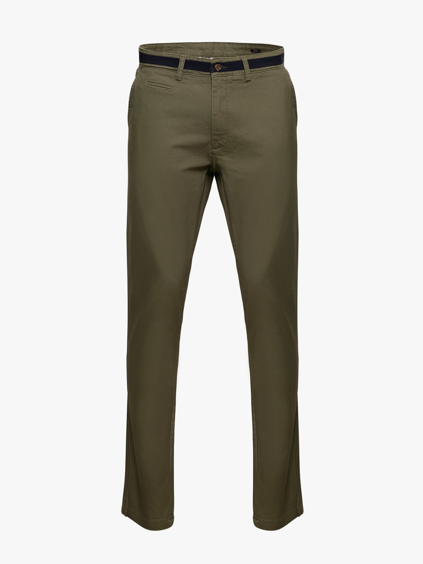 CALÇAS ESTRUTURADA VERDES SLIM FIT MR. BLUE