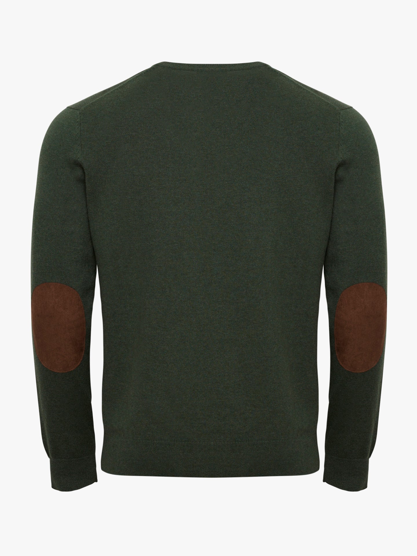 PULLOVER FINO VERDE COM COTOVELEIRA REGULAR FIT MR. BLUE