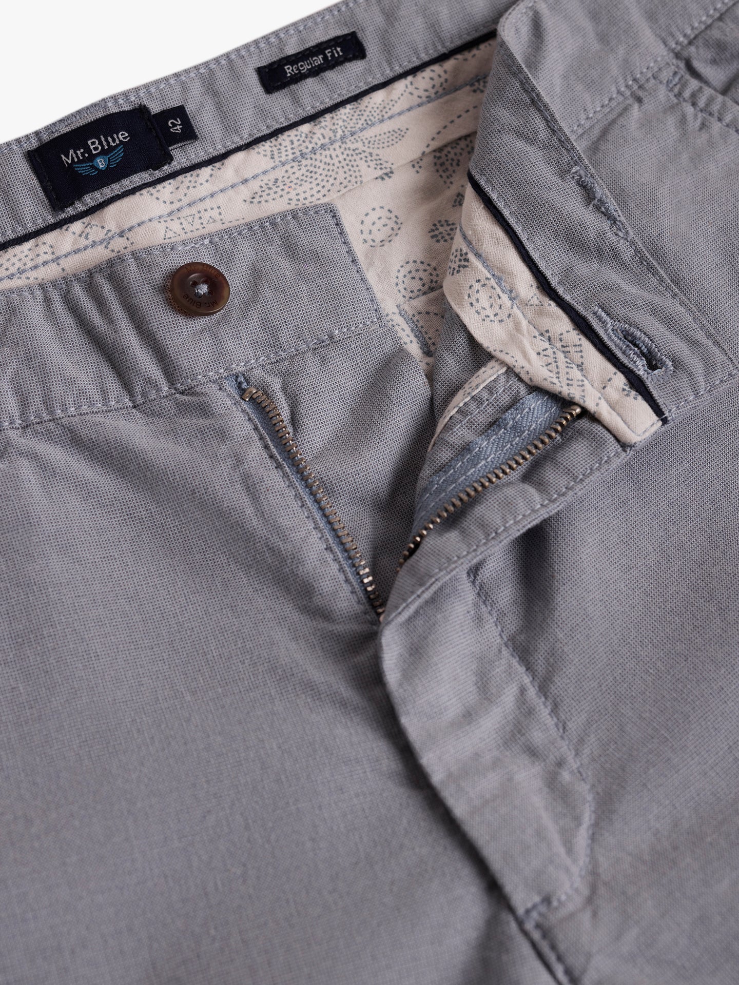 Calções Regular Fit Azuis Mr. Blue