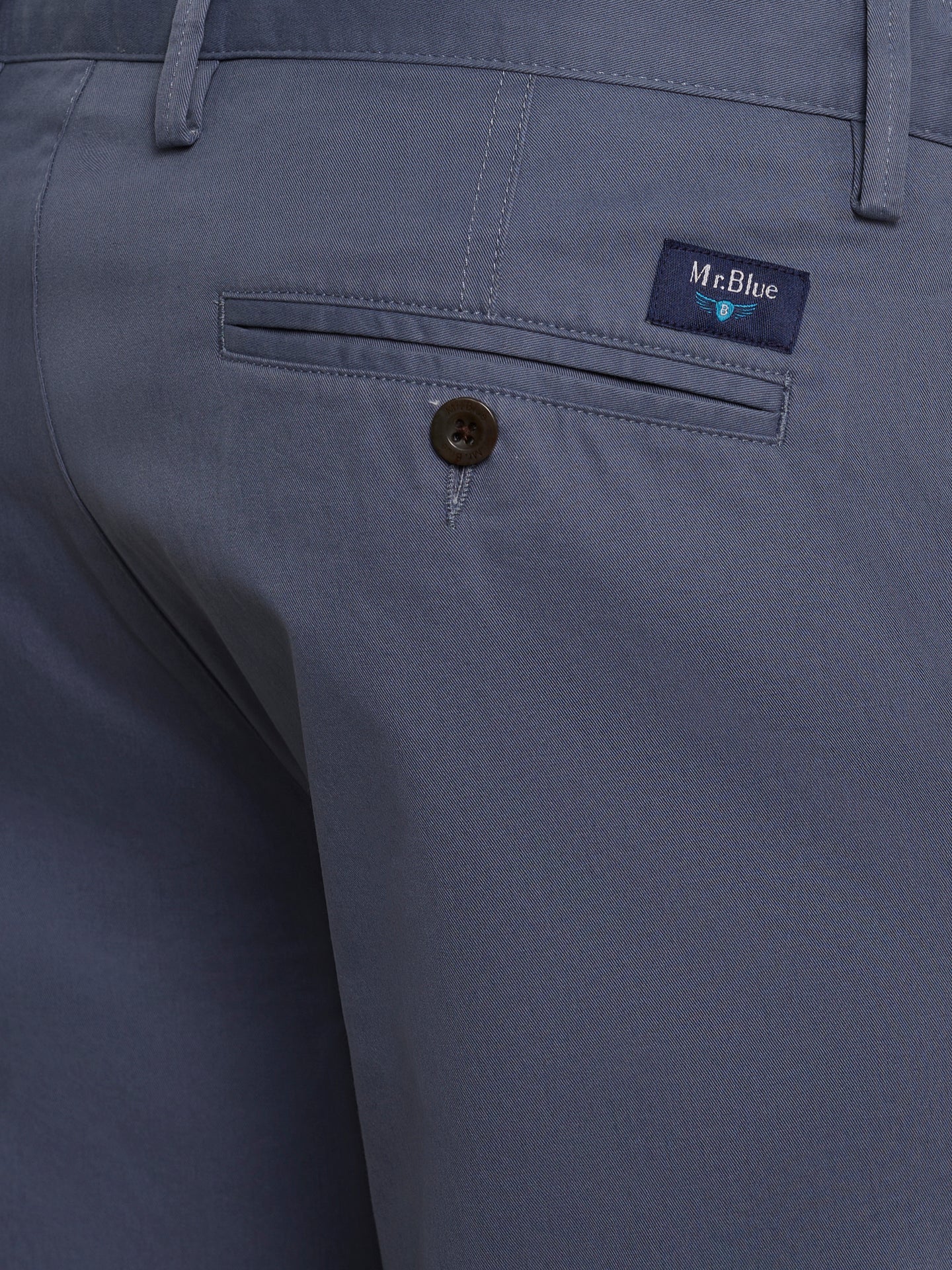 CALÇAS AZUIS SLIM FIT MR. BLUE