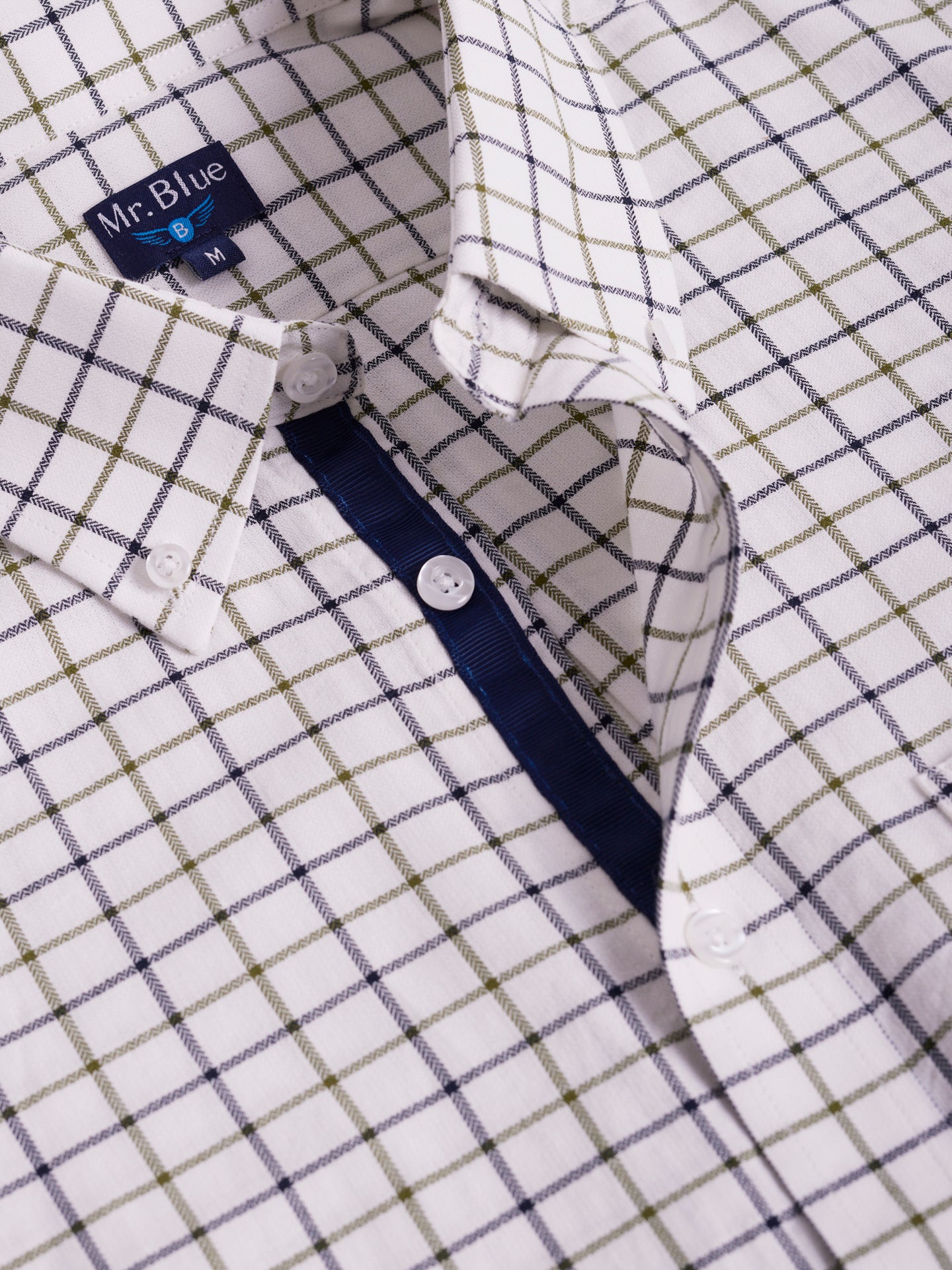 CAMISA AZUL REGULAR FIT MR. BLUE