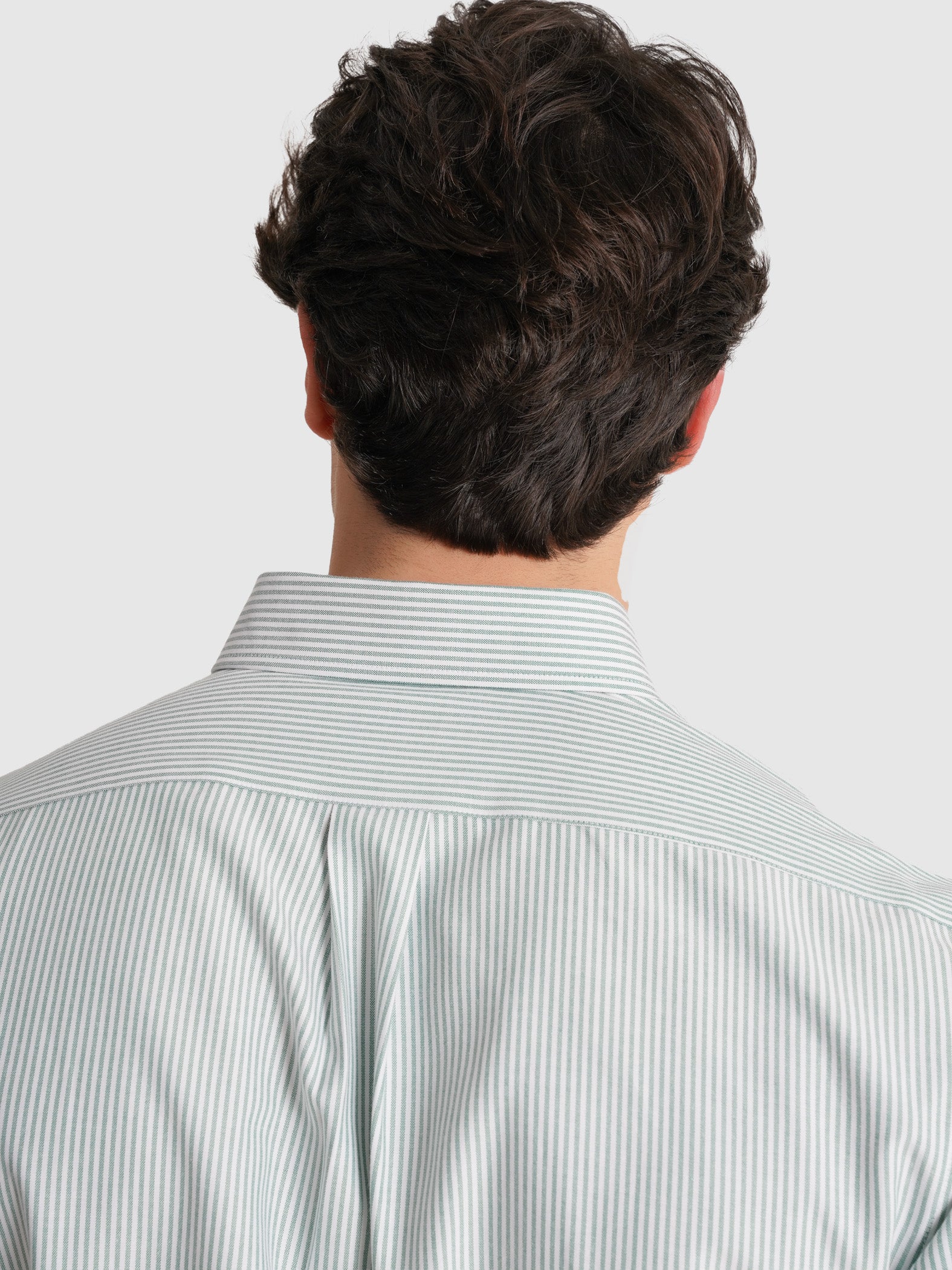 CAMISA VERDE MANGA COMPRIDA REGULAR FIT MR. BLUE