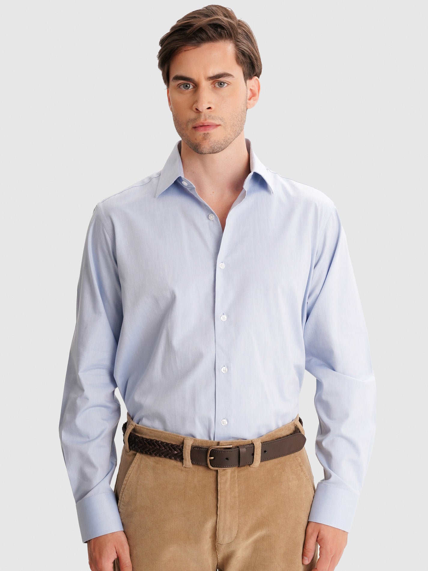 CAMISA AZUL CLASSIC FIT MR. BLUE