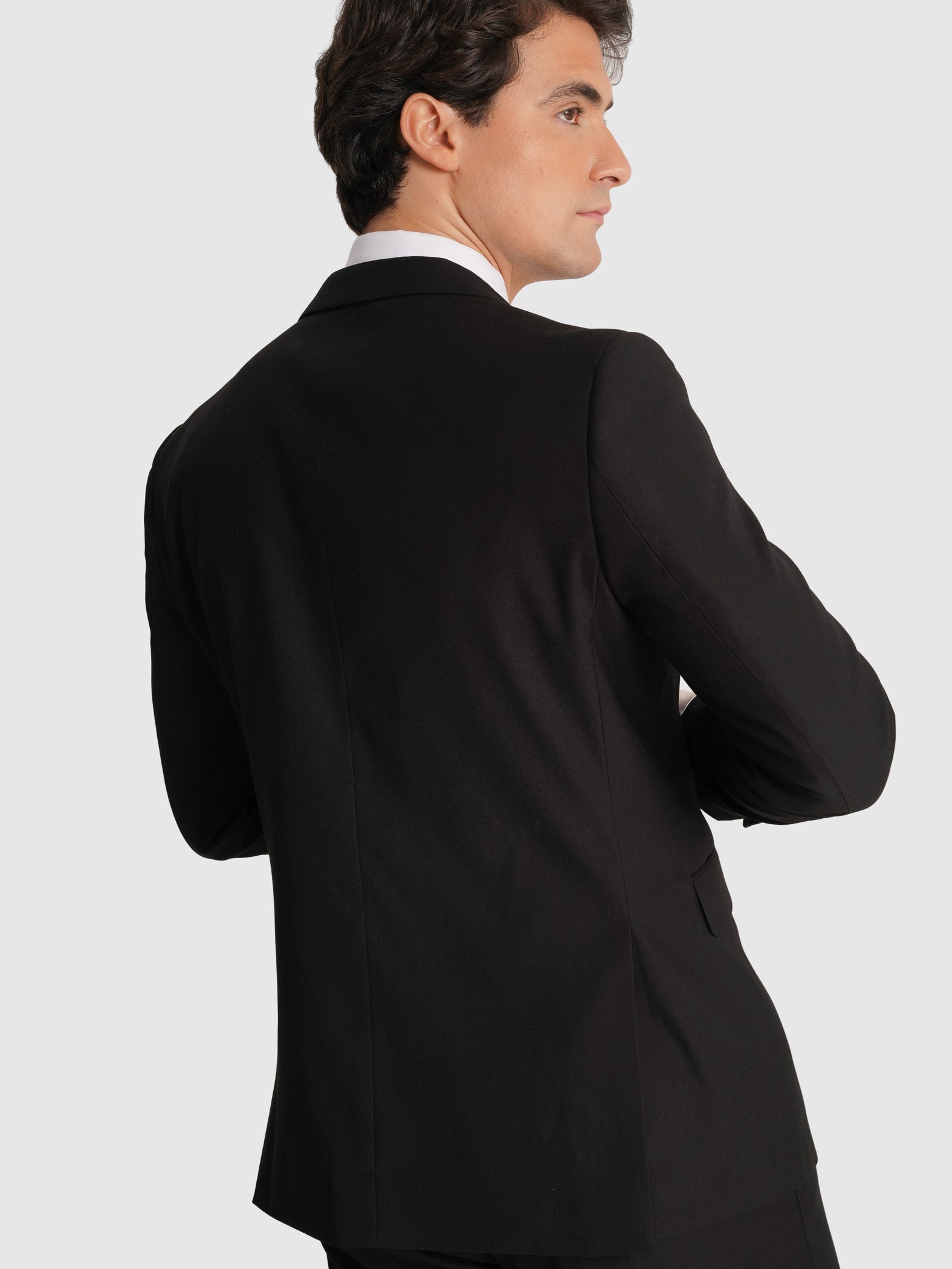 FATO PRETO MANGA COMPRIDA REGULAR FIT MR. BLUE