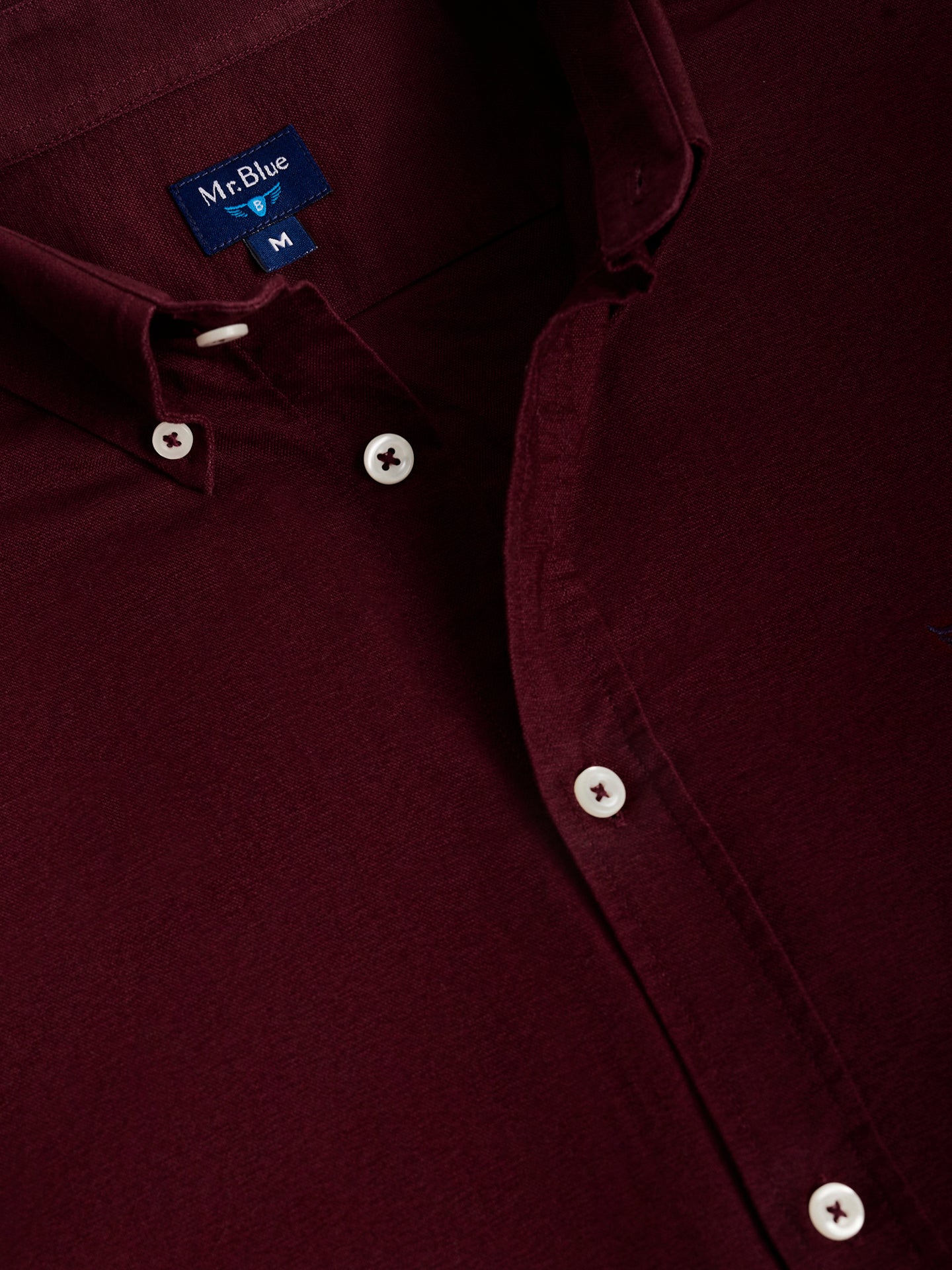 CAMISA VERMELHA REGULAR FIT MR. BLUE