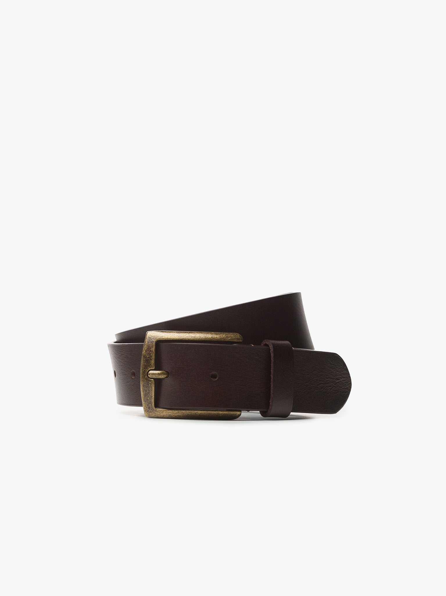 CINTO REGULAR FIT CASTANHO MR. BLUE