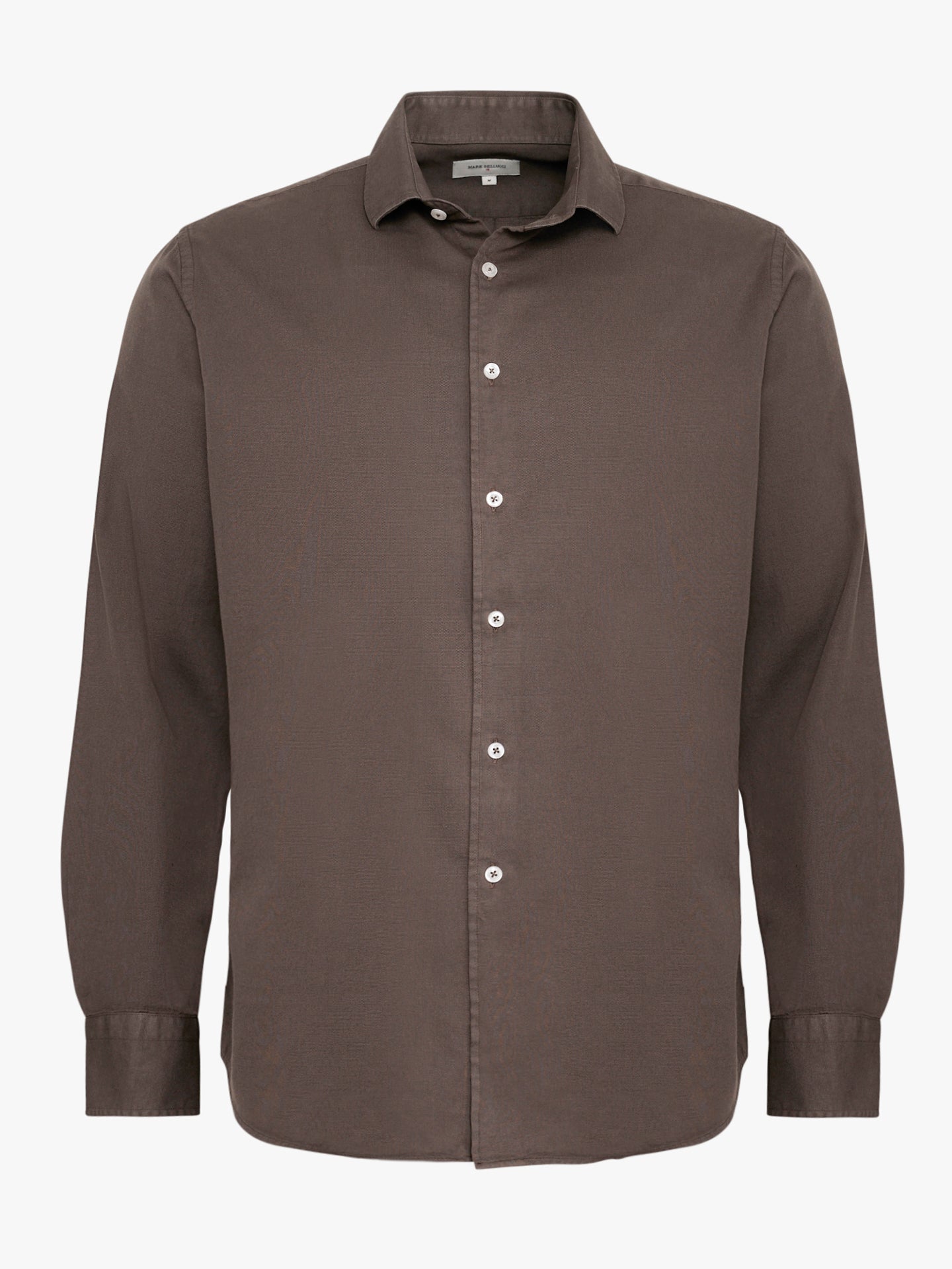 CAMISA CINZENTA MANGA COMPRIDA REGULAR FIT MARK BELLUCCI