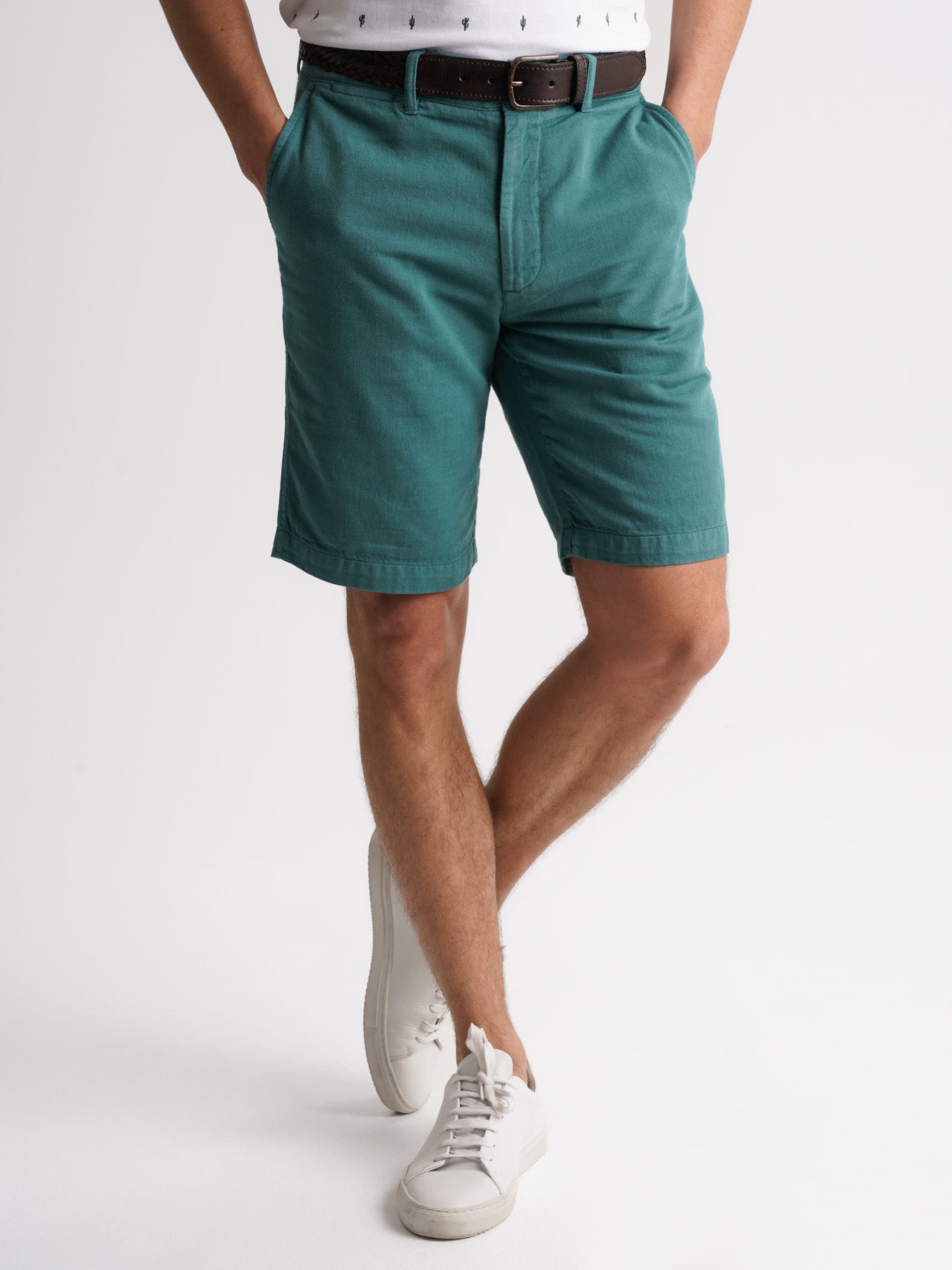 Calções Regular Fit Azuis Mr. Blue