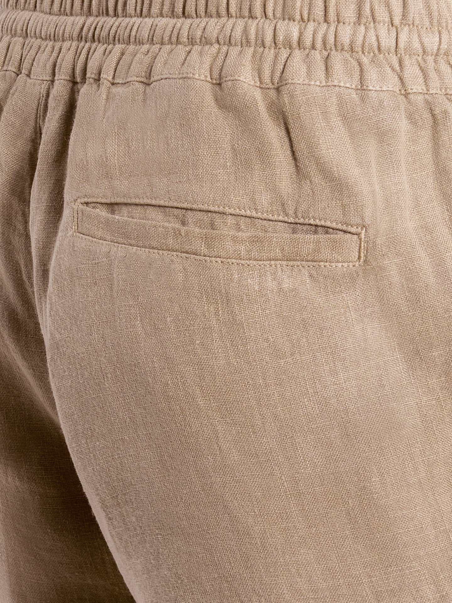 BERMUDA LINHO BEGES CLASSIC FIT MARK BELLUCCI