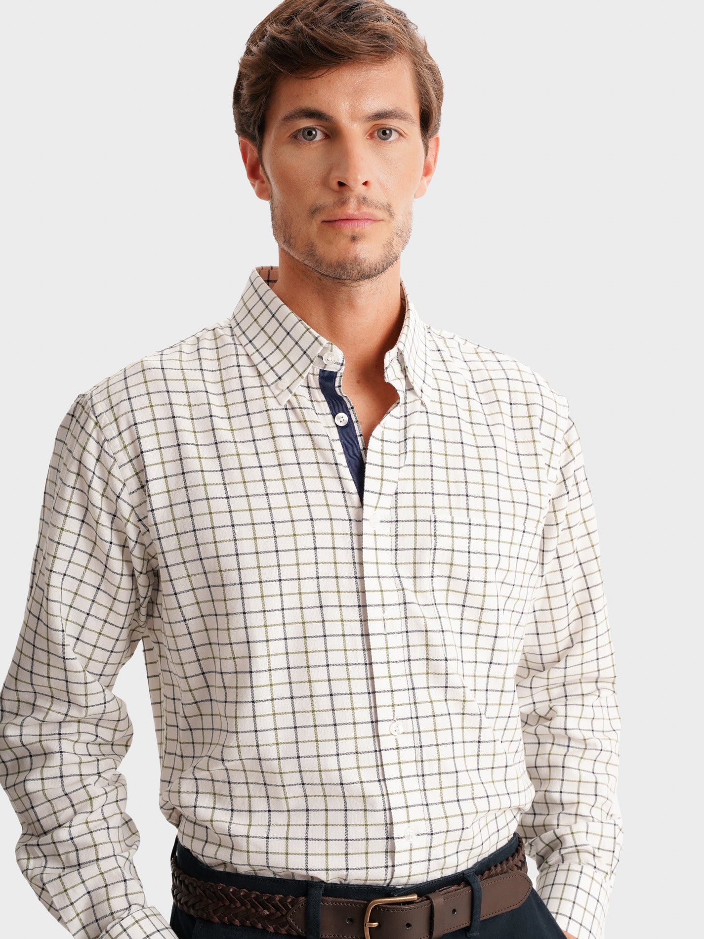 CAMISA AZUL REGULAR FIT MR. BLUE
