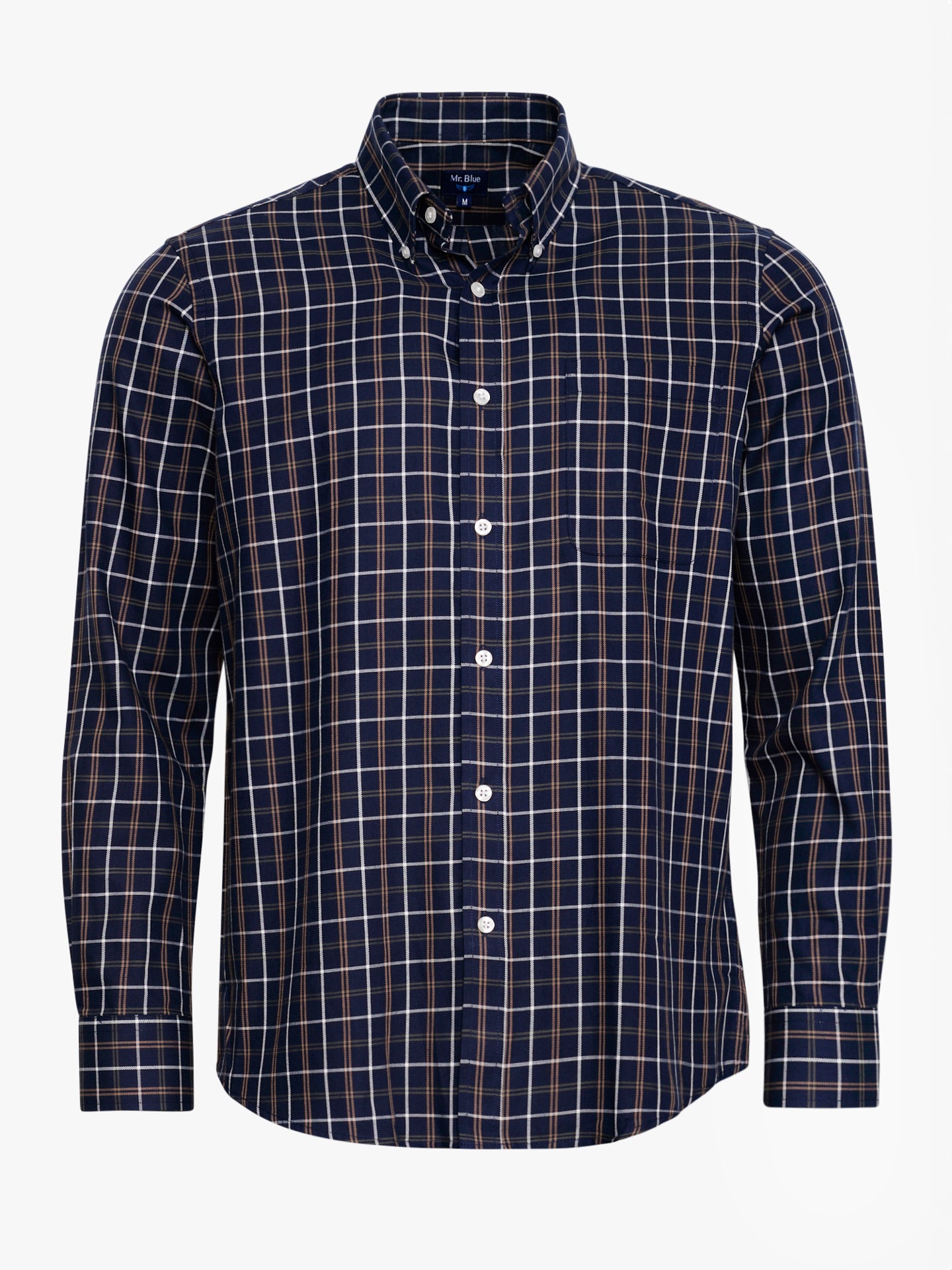 CAMISA AZUL REGULAR FIT MR. BLUE