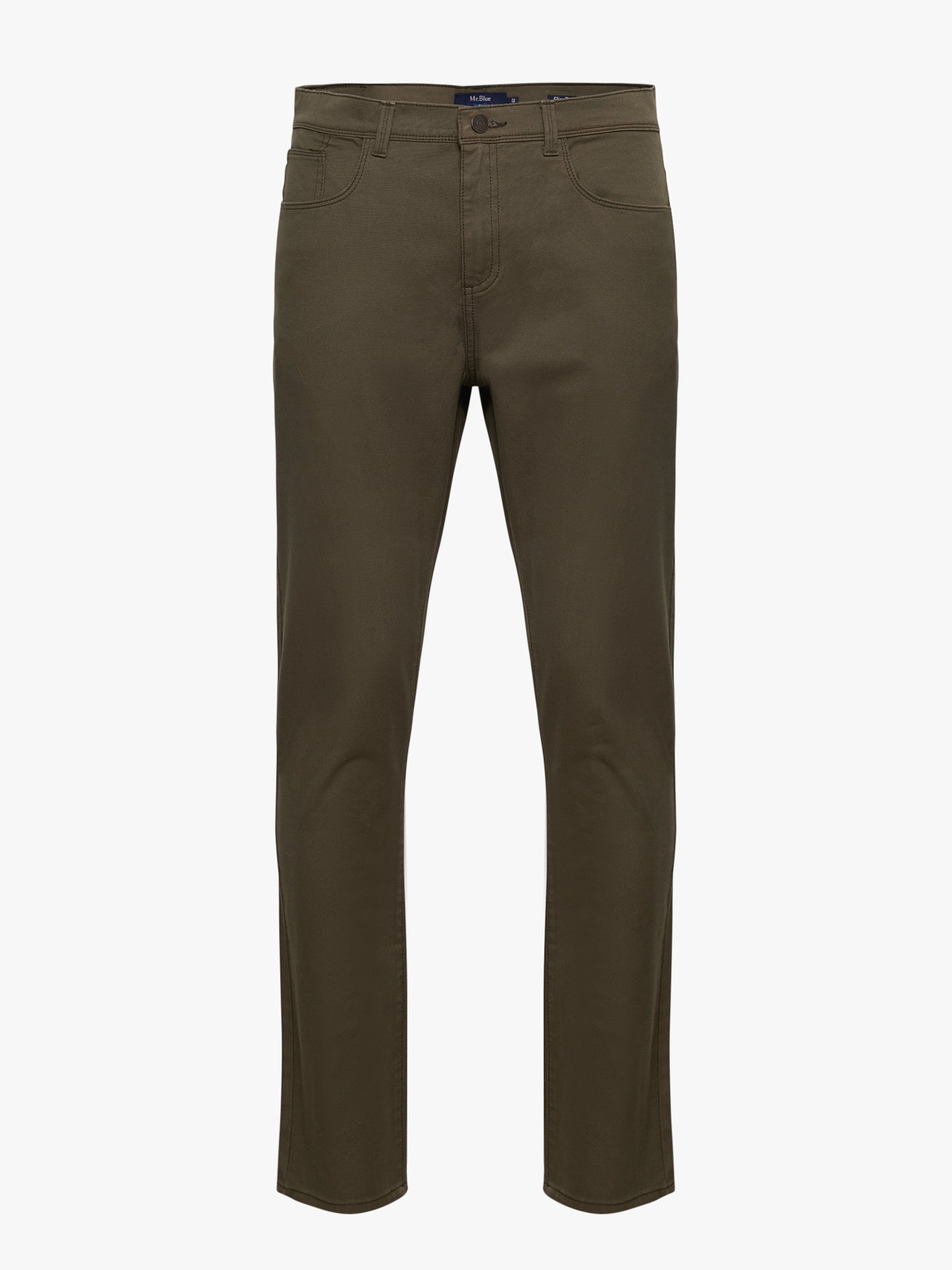 CALÇAS VERDES SLIM FIT MR. BLUE