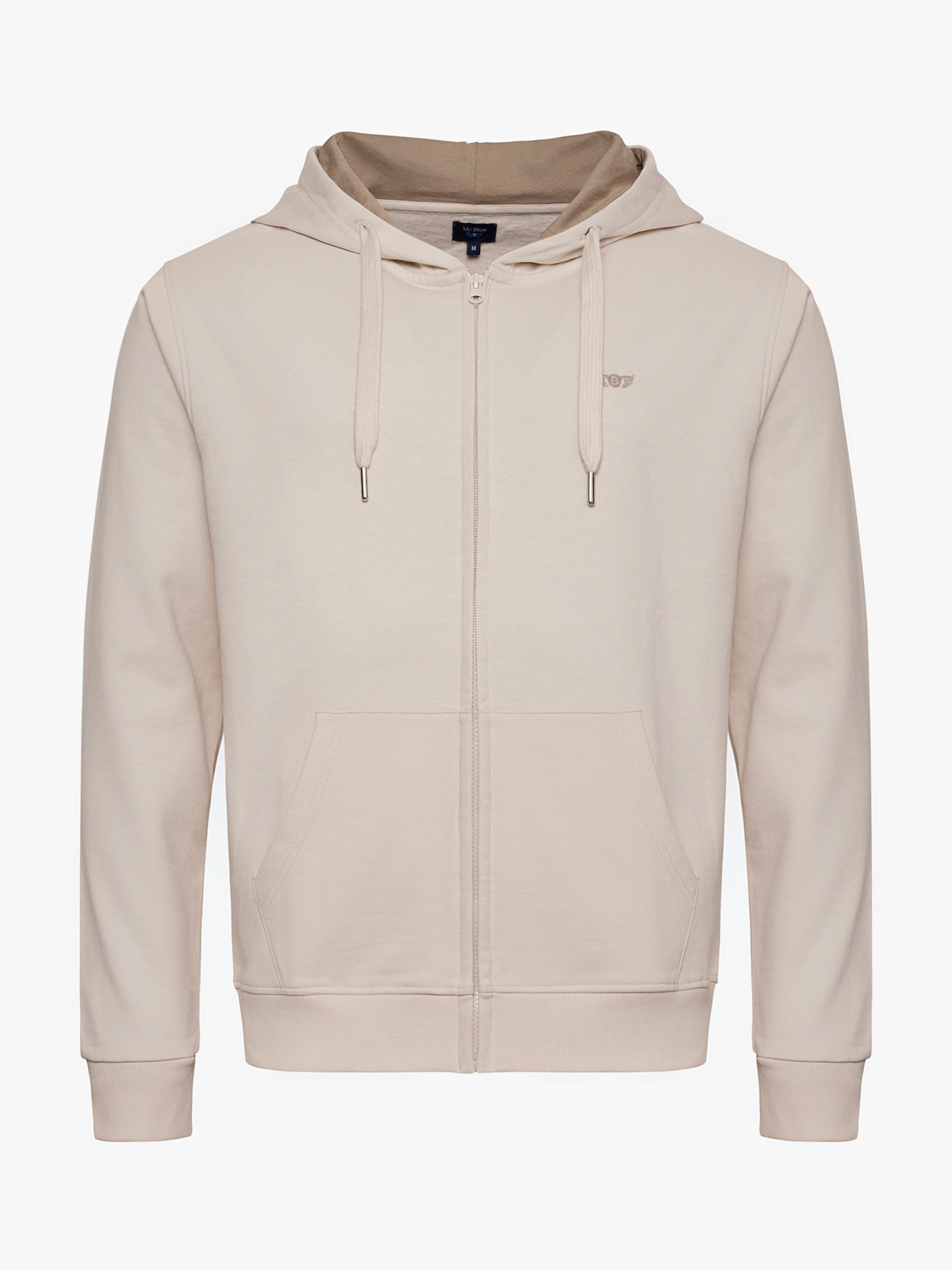 HOODIE BRANCO REGULAR FIT MR. BLUE