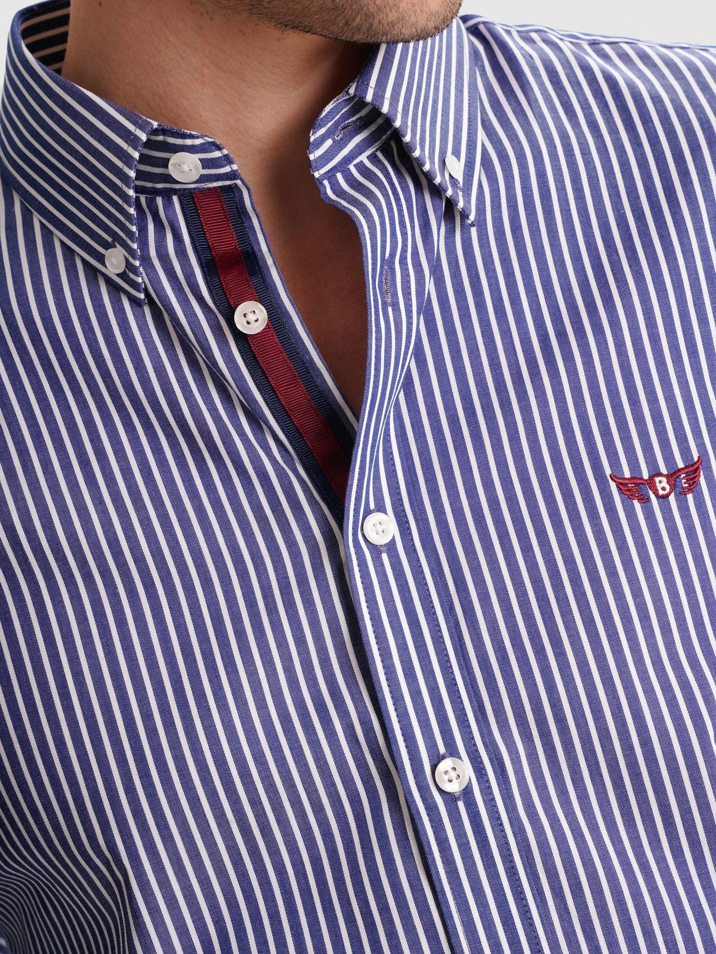 CAMISA AZUL REGULAR FIT MR. BLUE