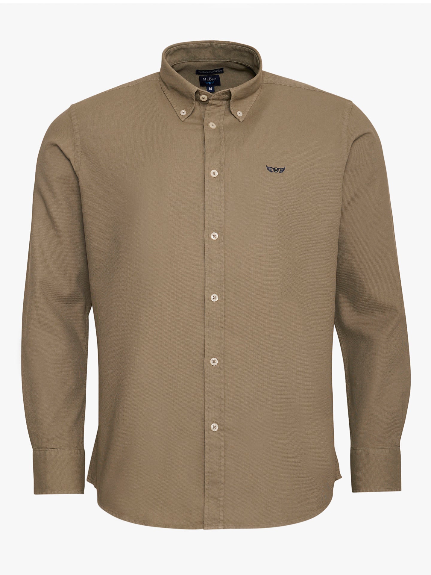 CAMISA VERDE REGULAR FIT MR. BLUE