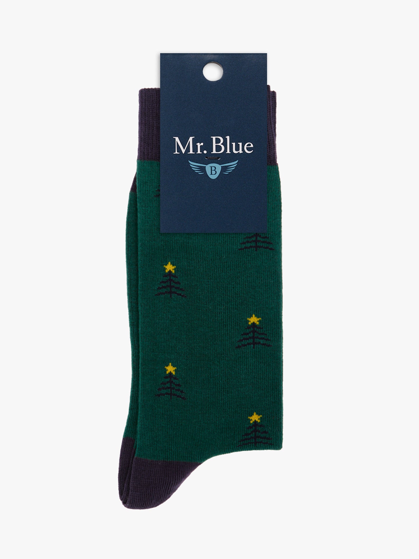 CALCETINES VERDES SR. AZUL