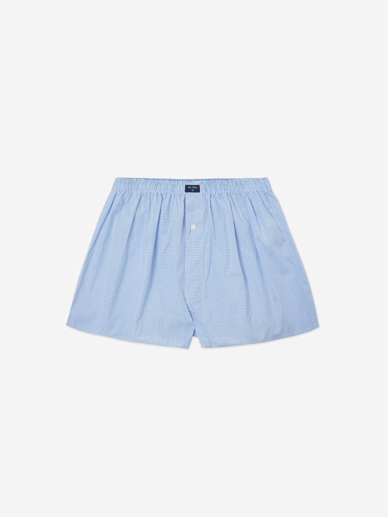 BOXERS AZULES REGULAR FIT MR. AZUL