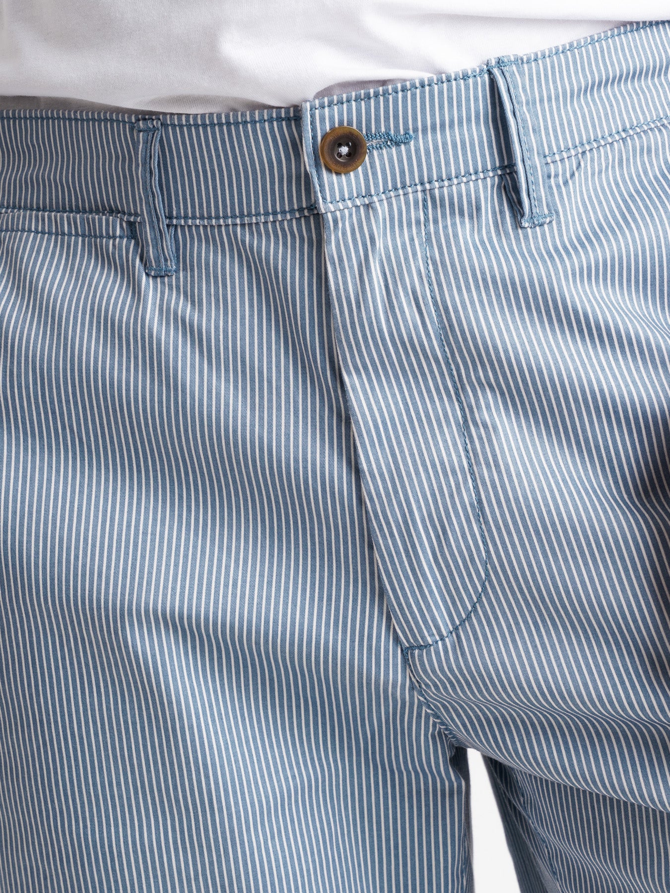 Calções Regular Fit Azuis Mr. Blue