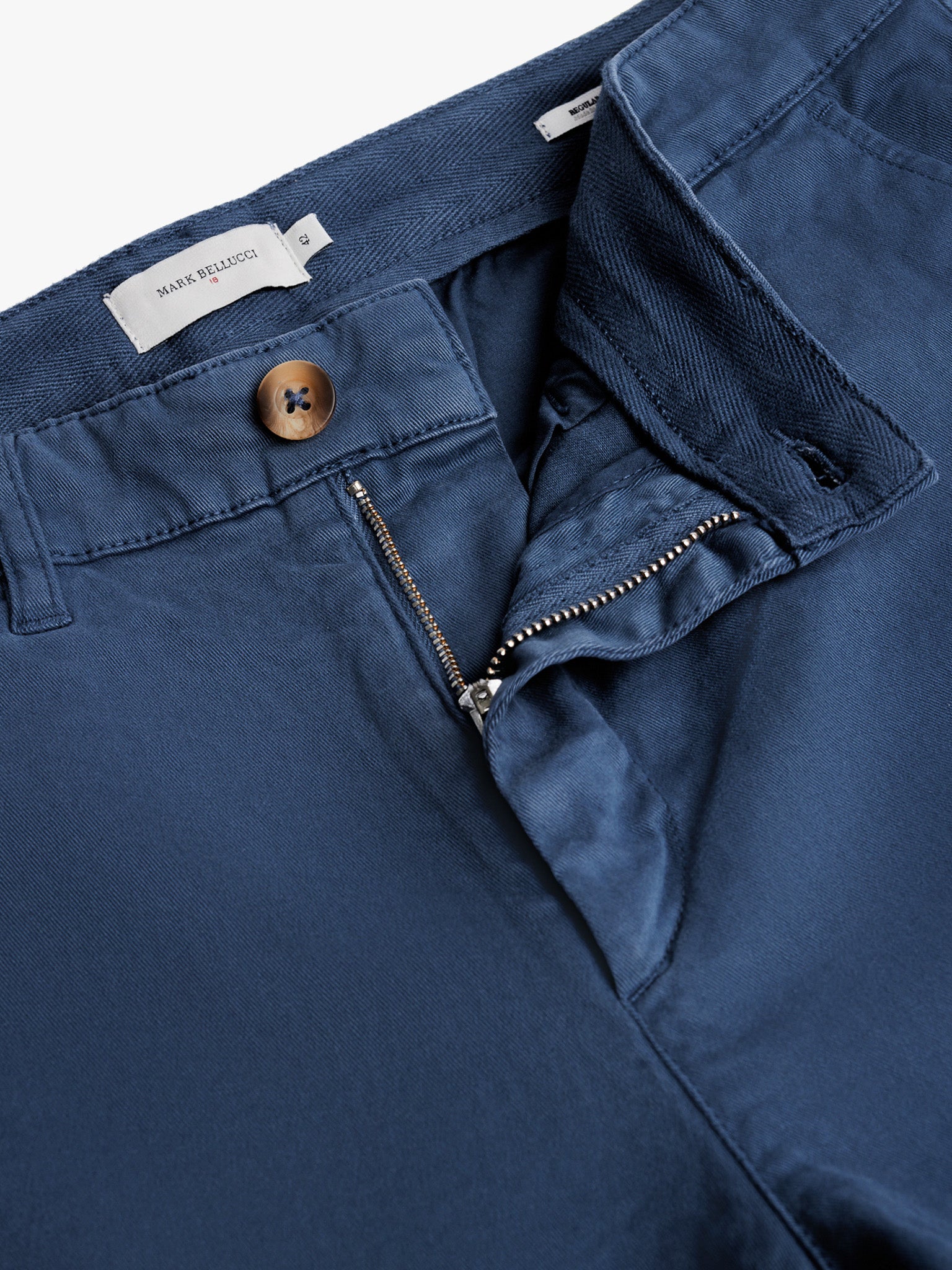 Calça Azuis Regular Fit Mr. Blue