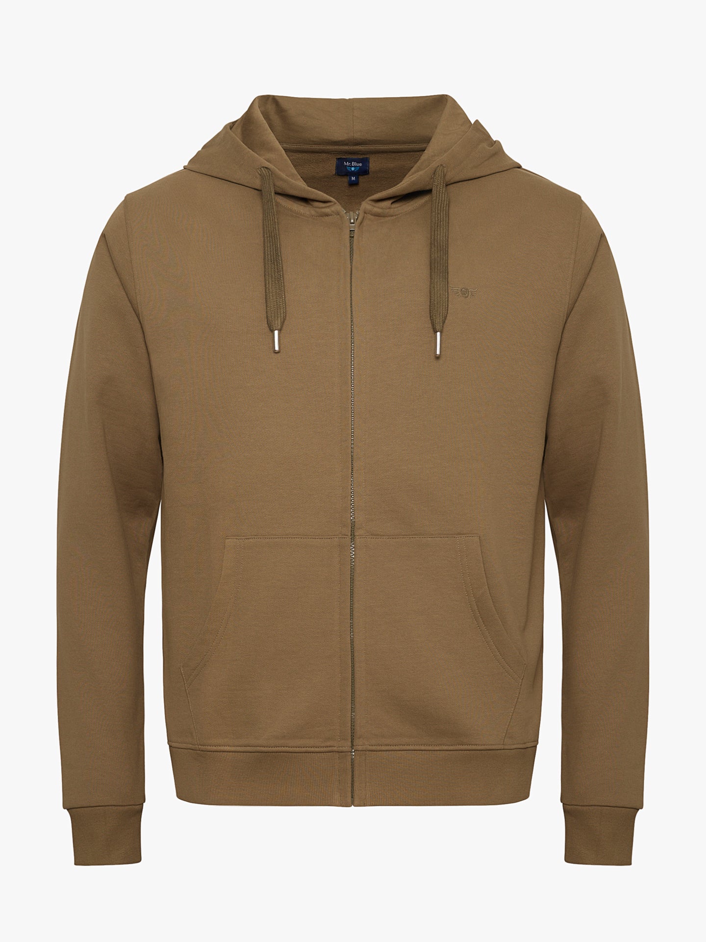 HOODIE VERDE REGULAR FIT MR. BLUE