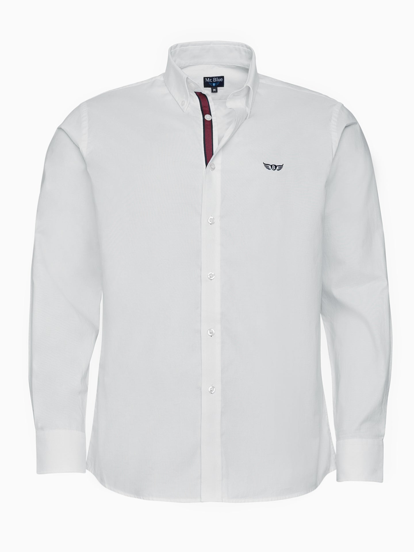 CAMISA BRANCA REGULAR FIT MR. BLUE