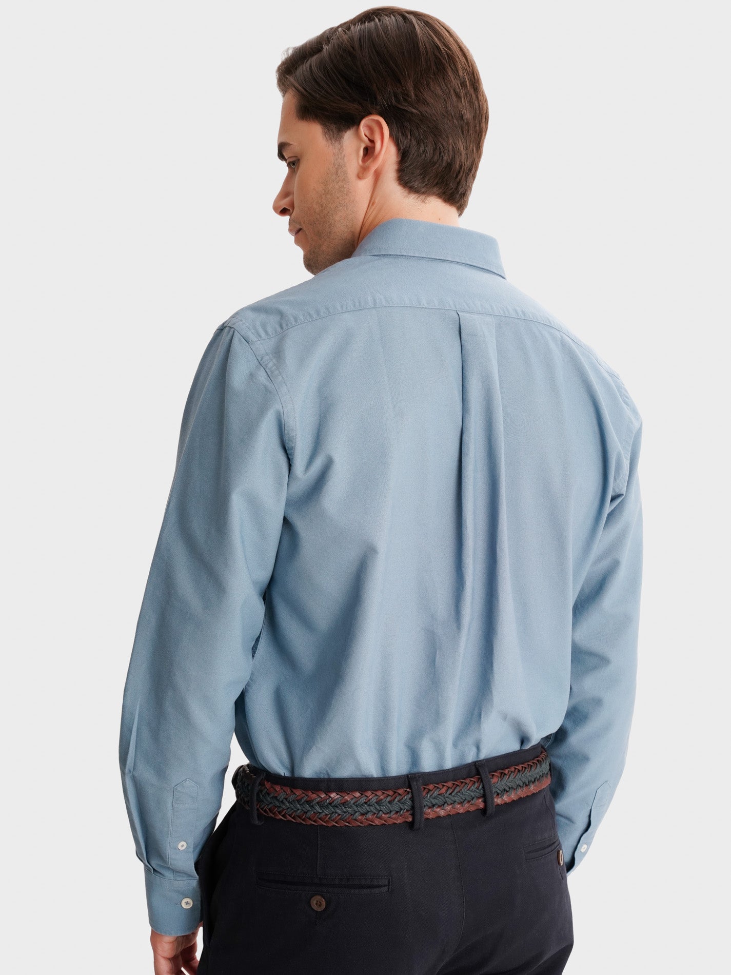 CAMISA AZUL REGULAR FIT MR. BLUE