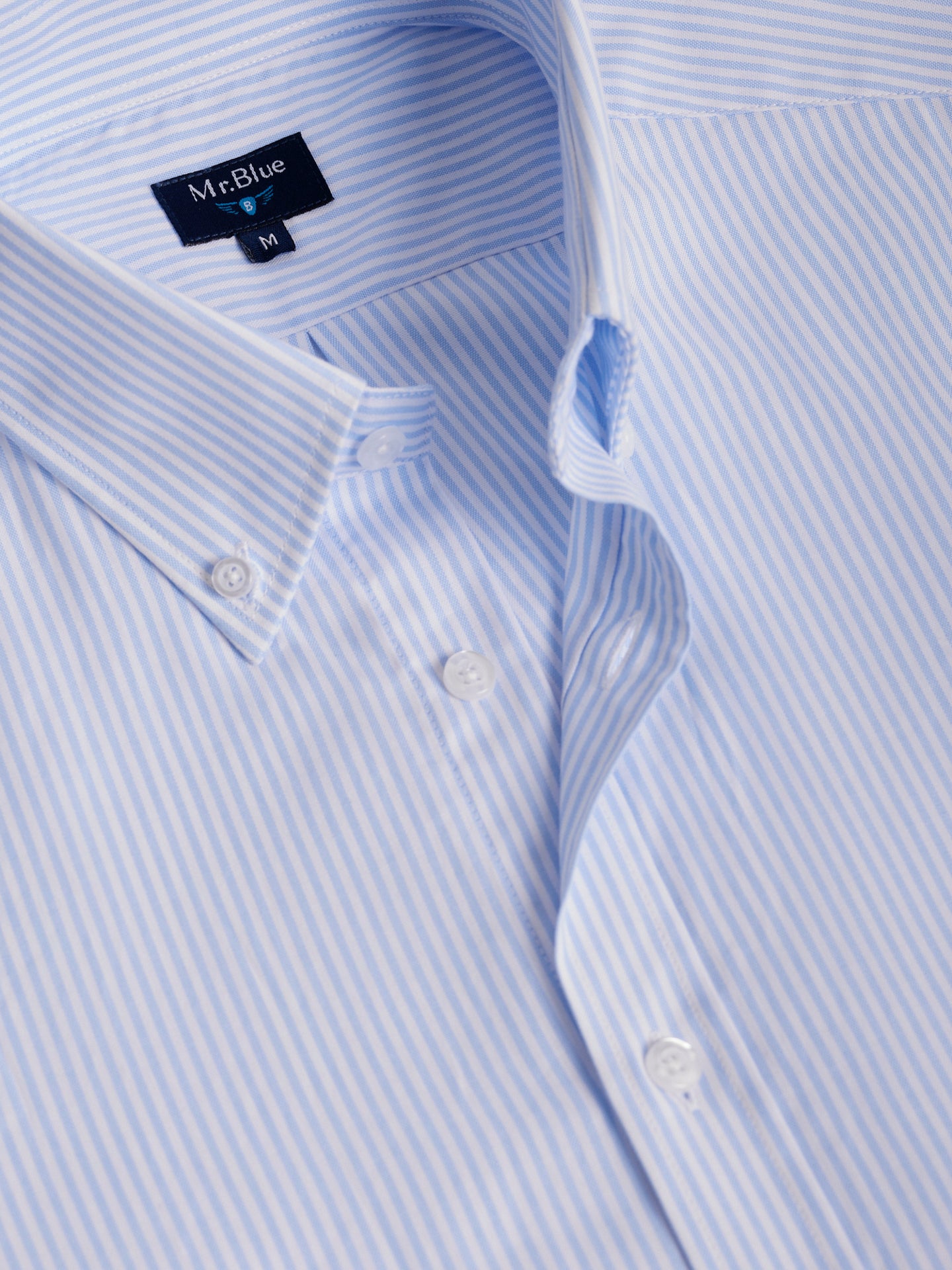 CAMISA AZUL REGULAR FIT MR. BLUE