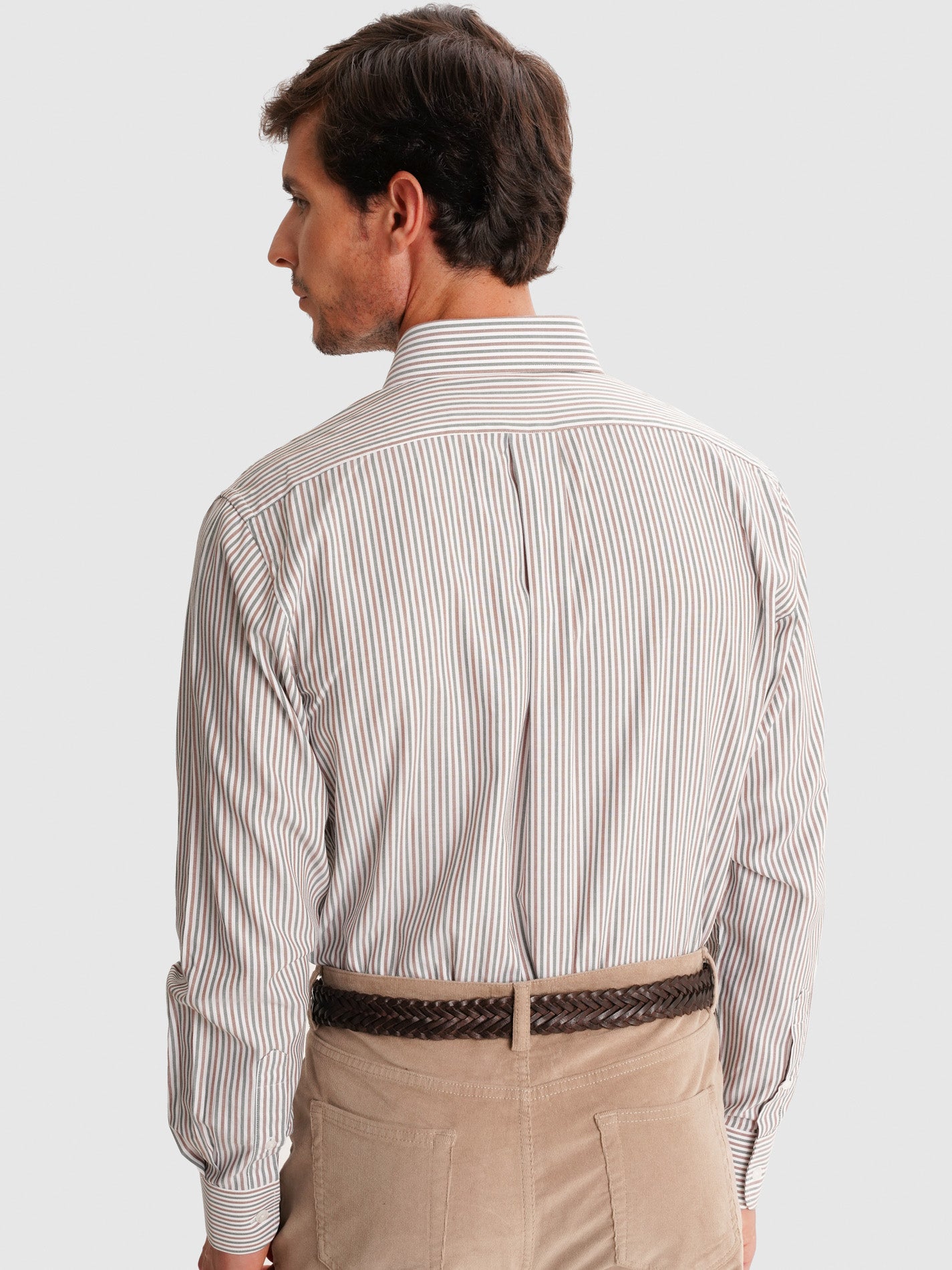 CAMISA VERDE REGULAR FIT MR. BLUE