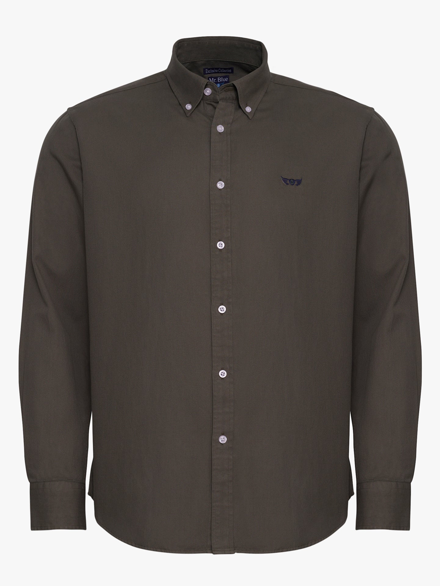 CAMISA VERDE REGULAR FIT MR. BLUE