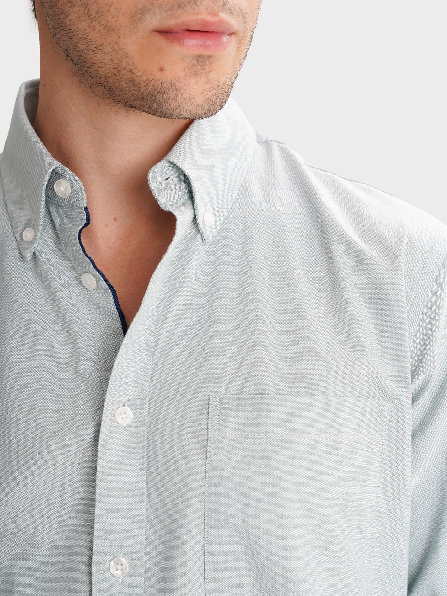 CAMISA VERDE REGULAR FIT MR. BLUE