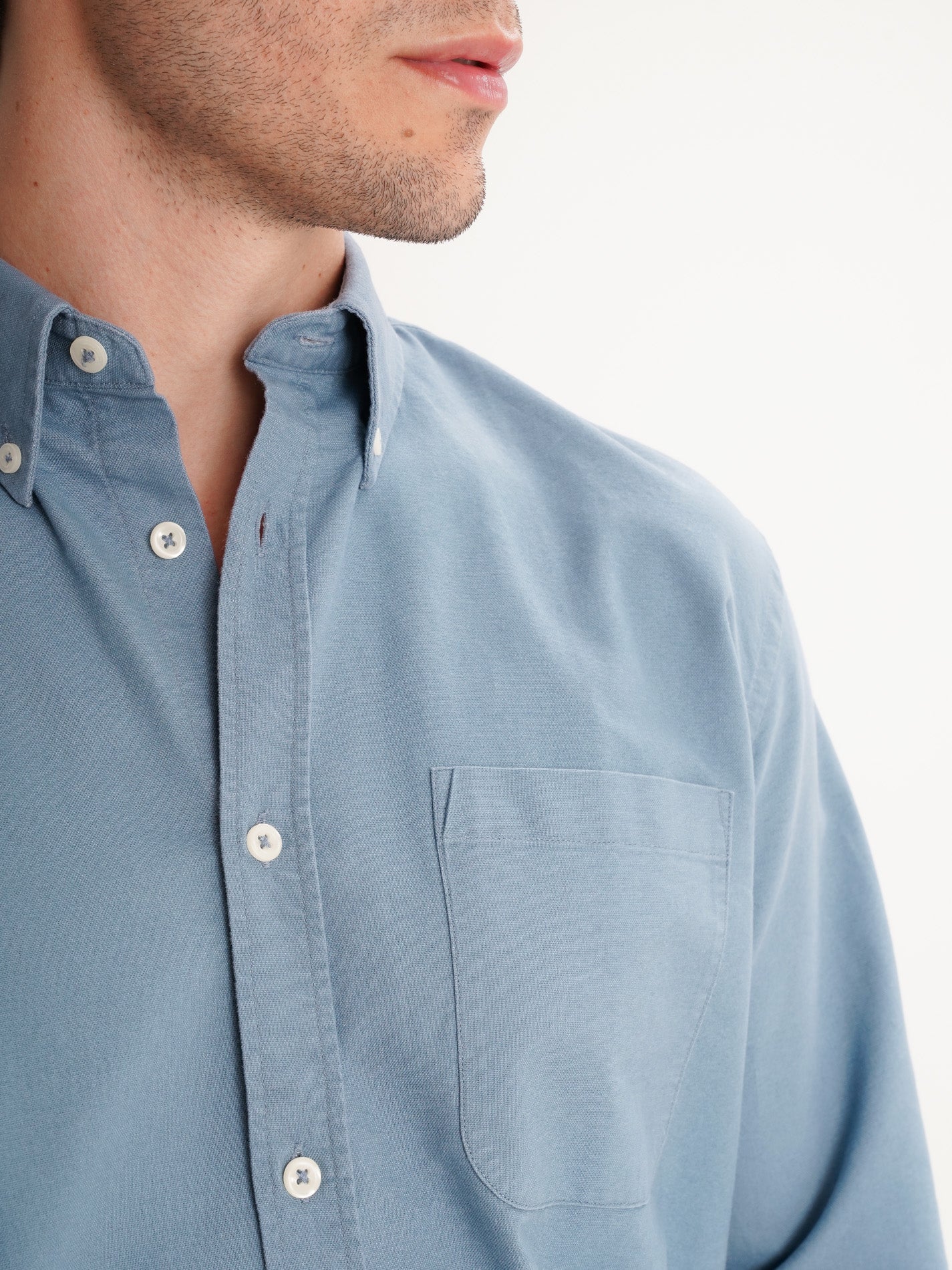 CAMISA AZUL REGULAR FIT MR. BLUE