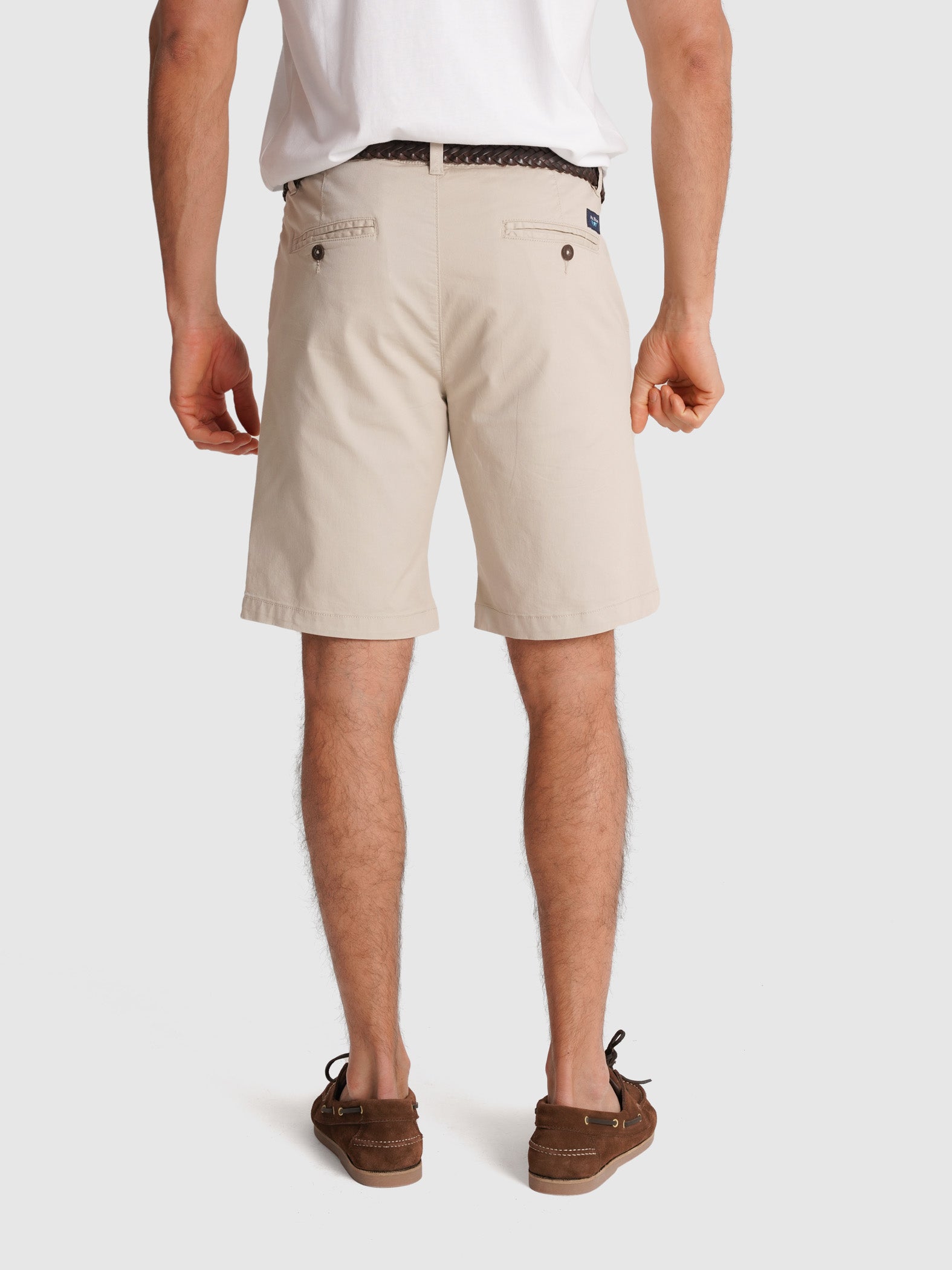 BERMUDA TWILL BEGES REGULAR FIT MR. BLUE