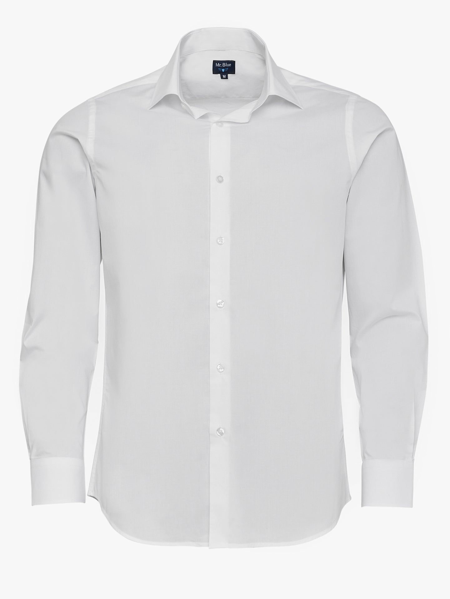 CAMISA BRANCA SLIM FIT MR. BLUE