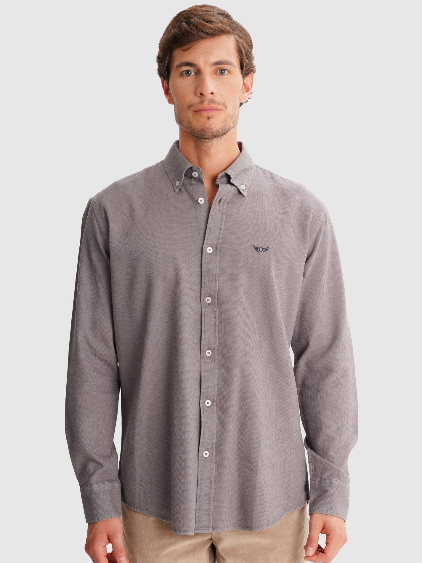 CAMISA AZUL REGULAR FIT MR. BLUE