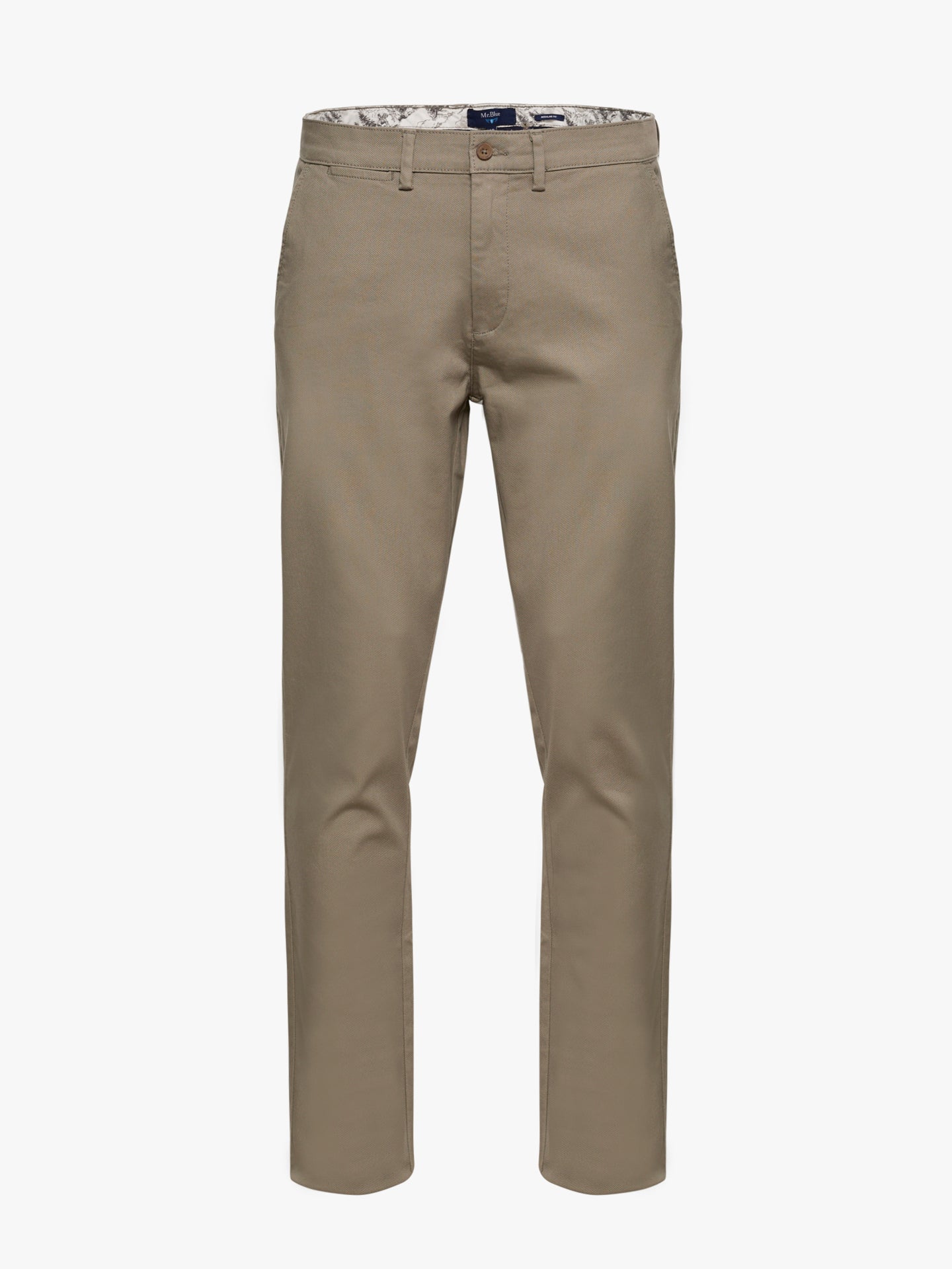 CALÇAS ESTRUTURADA VERDES REGULAR FIT MR. BLUE