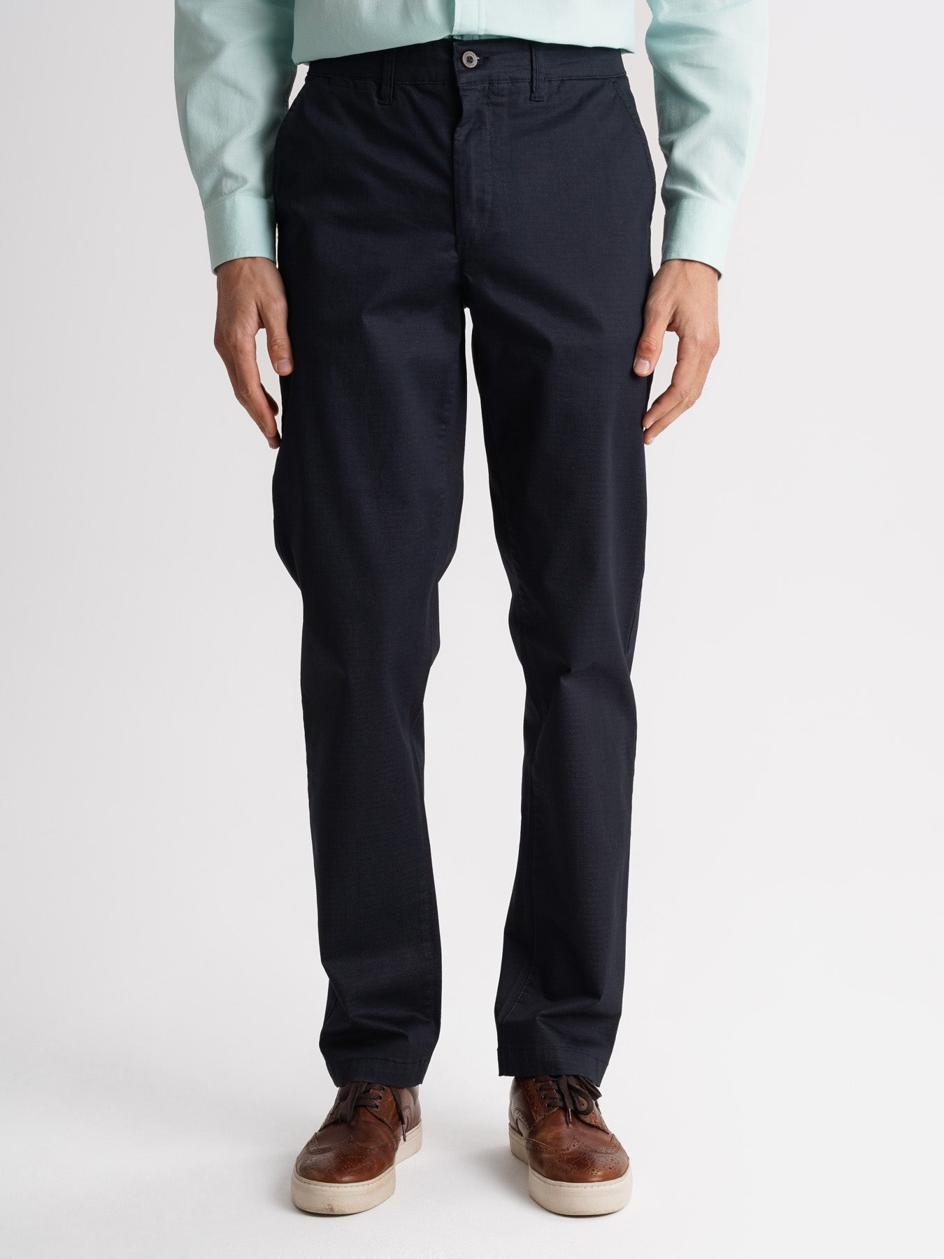 Calças Chinos Regular Fit Azuis Mr. Blue