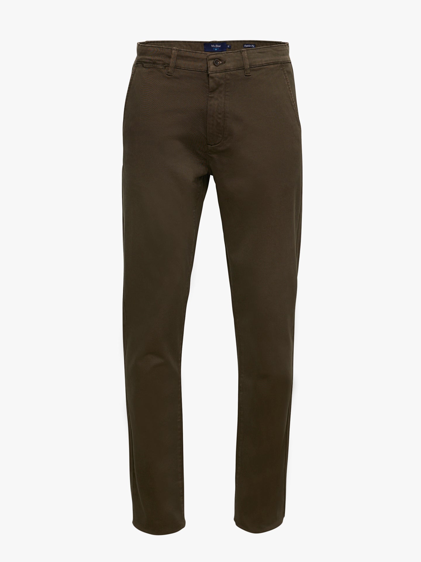 CALÇAS VERDES REGULAR FIT MR. BLUE