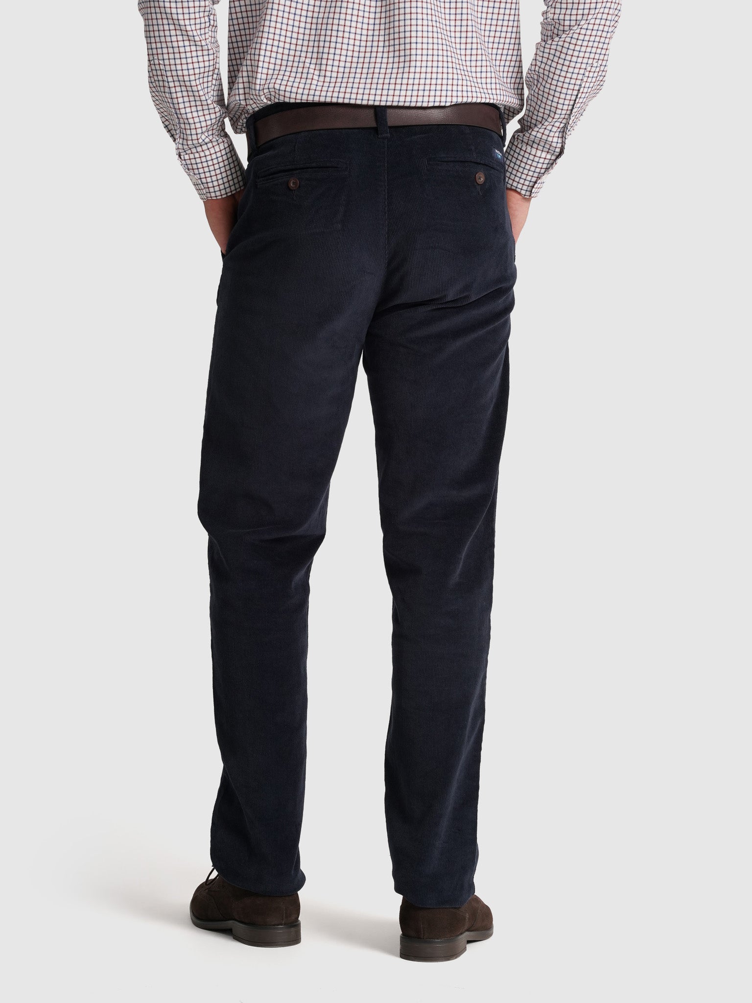 CALÇAS ALGODÃO AZUIS CLASSIC FIT MR. BLUE