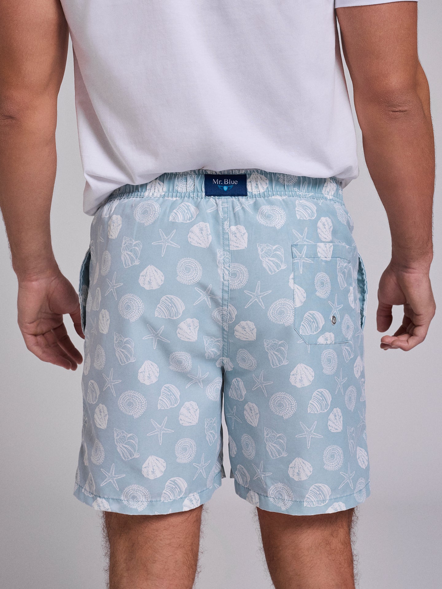 FATO BANHO AZUL REGULAR FIT MR. BLUE