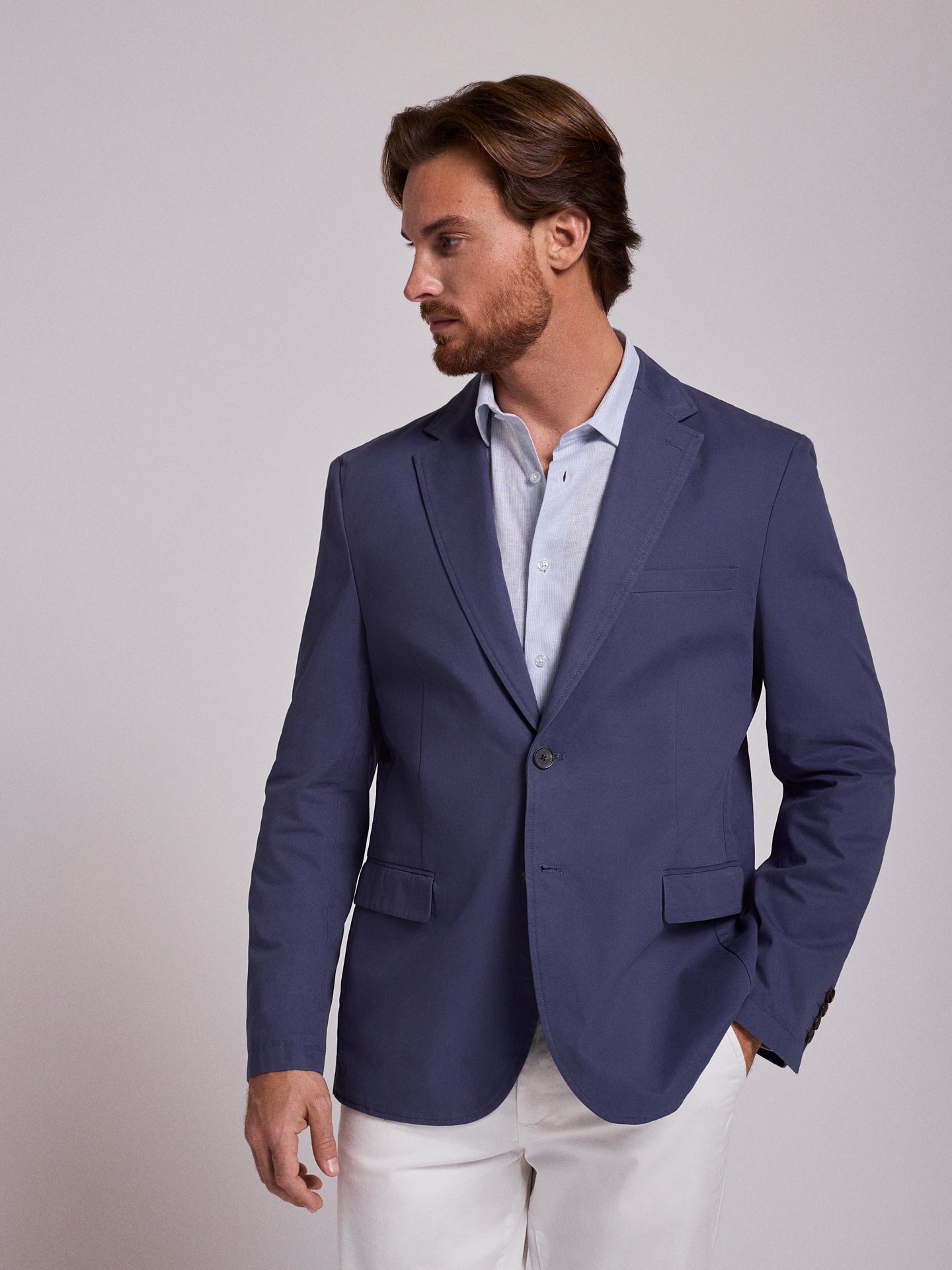 BLAZER AZUL REGULAR FIT MR. BLUE