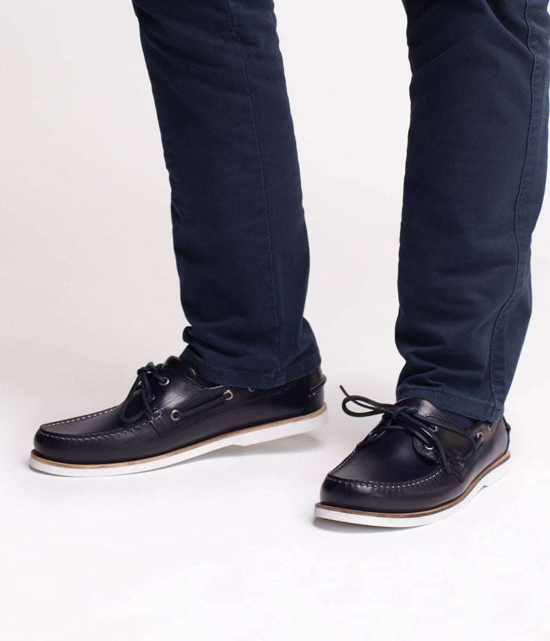 Kinney Leather shoe dark blue