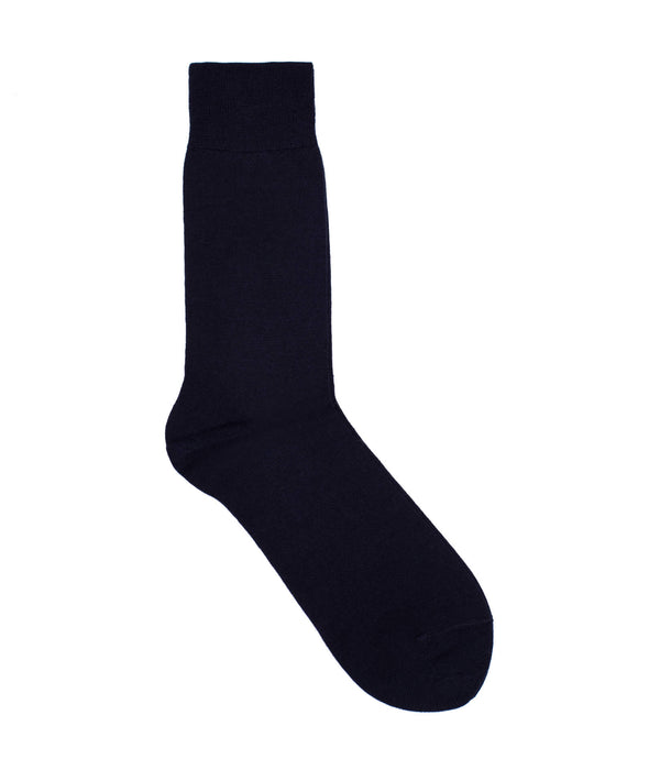 Short Plain Wool Socks